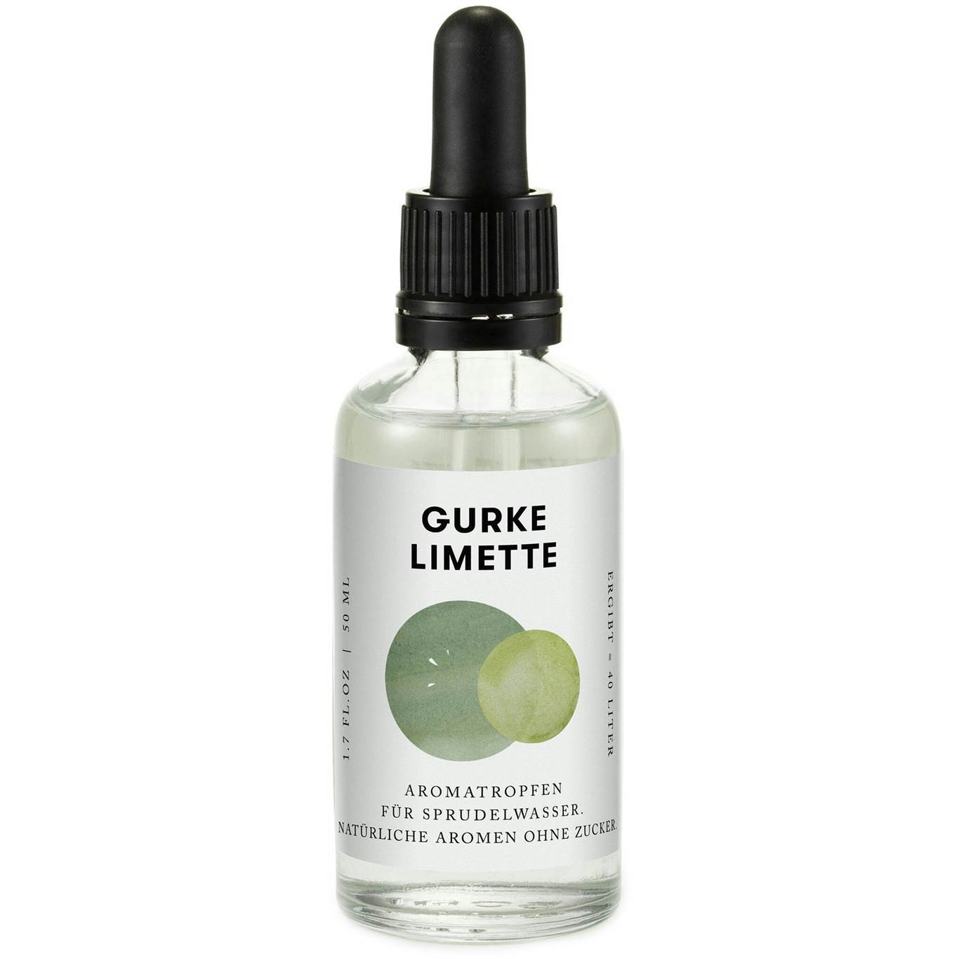 Flavour Drops Smakssetter 50 cl, Cucumber Lime