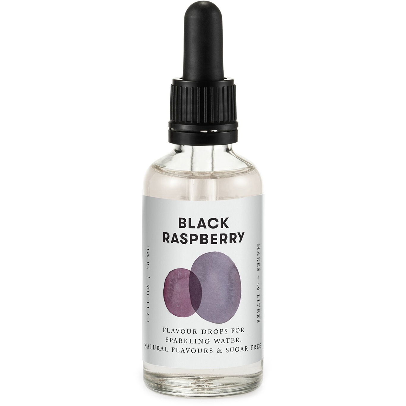 Flavour Drops Smakssetter 50 cl, Black Raspberry