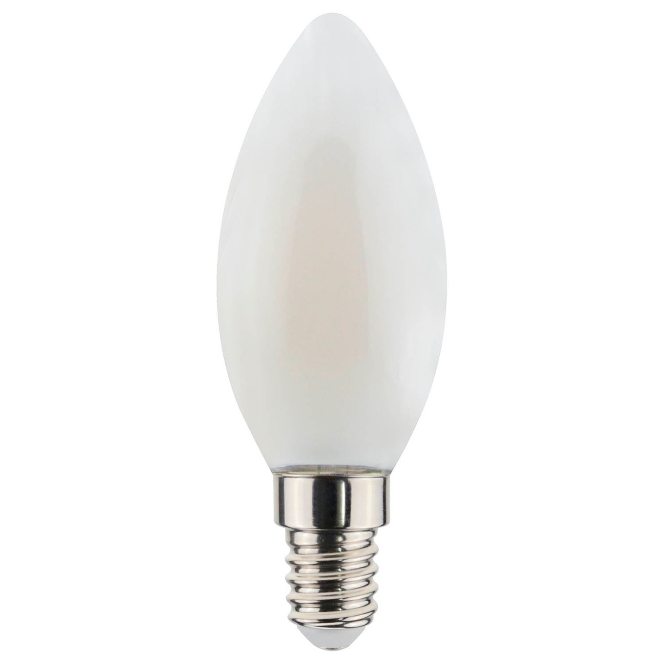 Filament LED C37 E14 3000K 250lm 2,5W Opal white