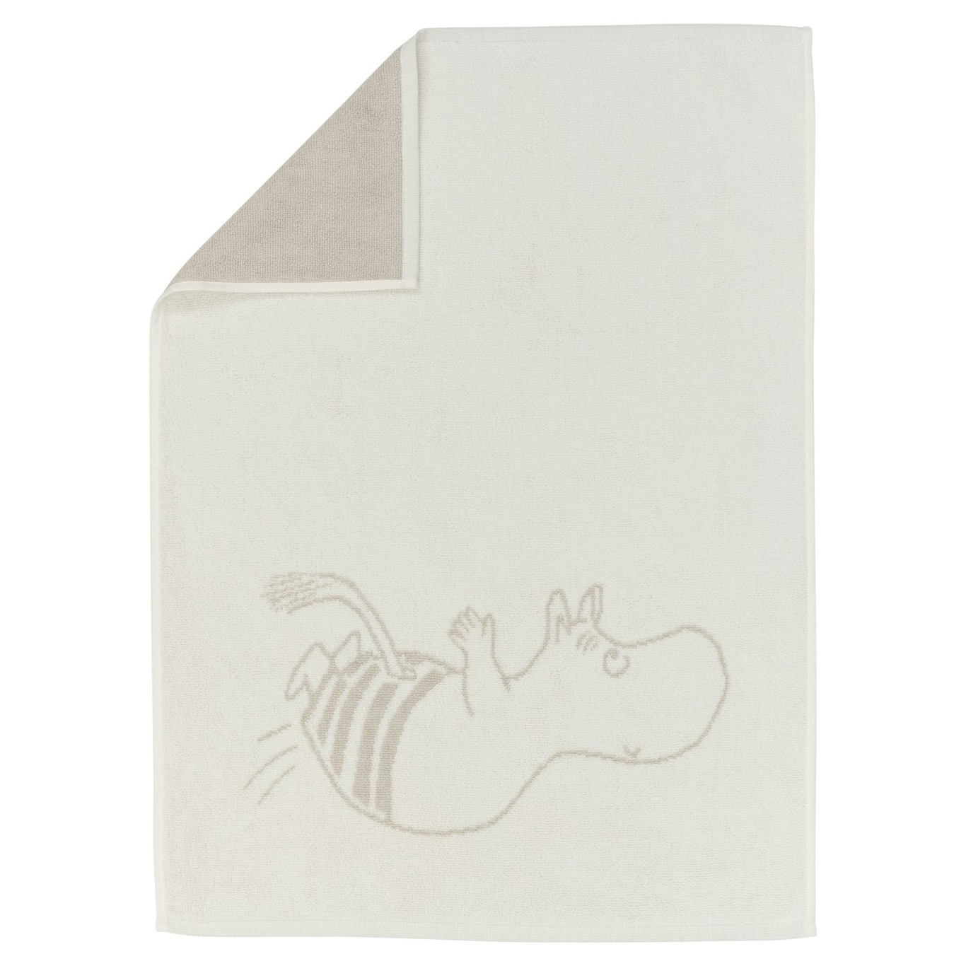 Moomin Håndkle 50x70 cm, Mummitroll Hvit