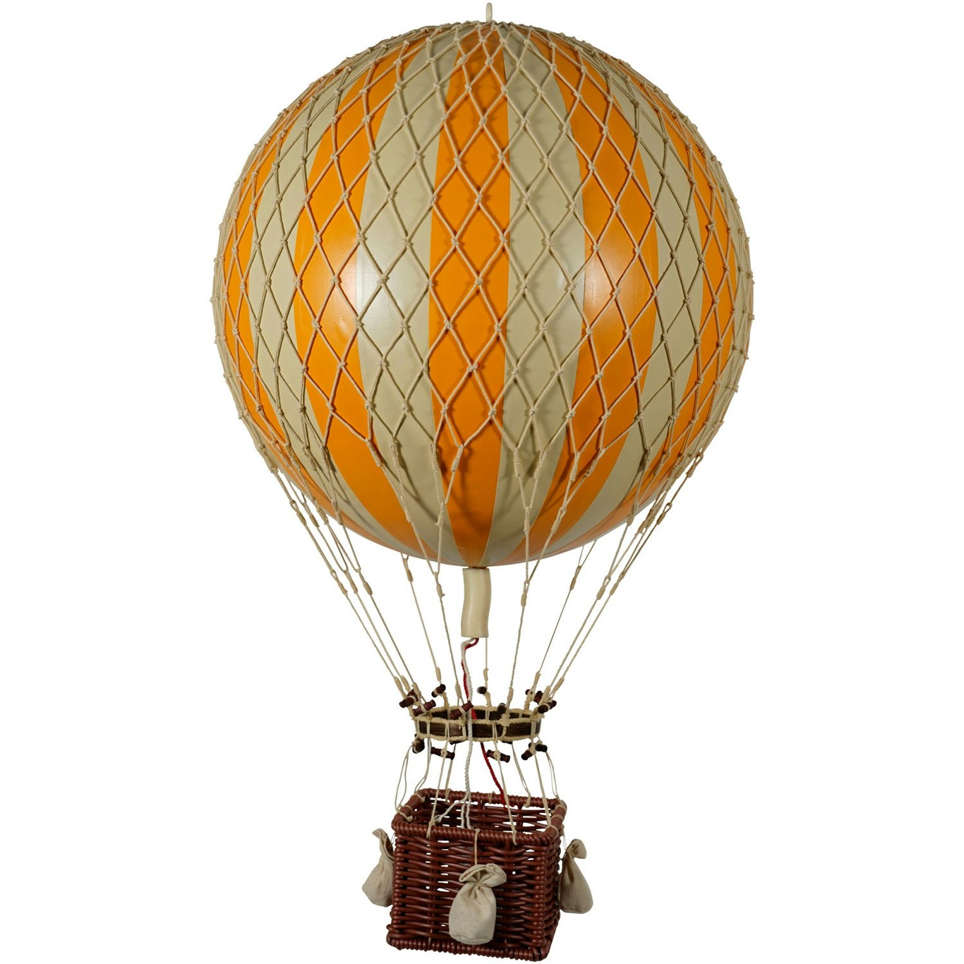 Royal Aero Luftballong 32x56 cm, Oransje / Ivory