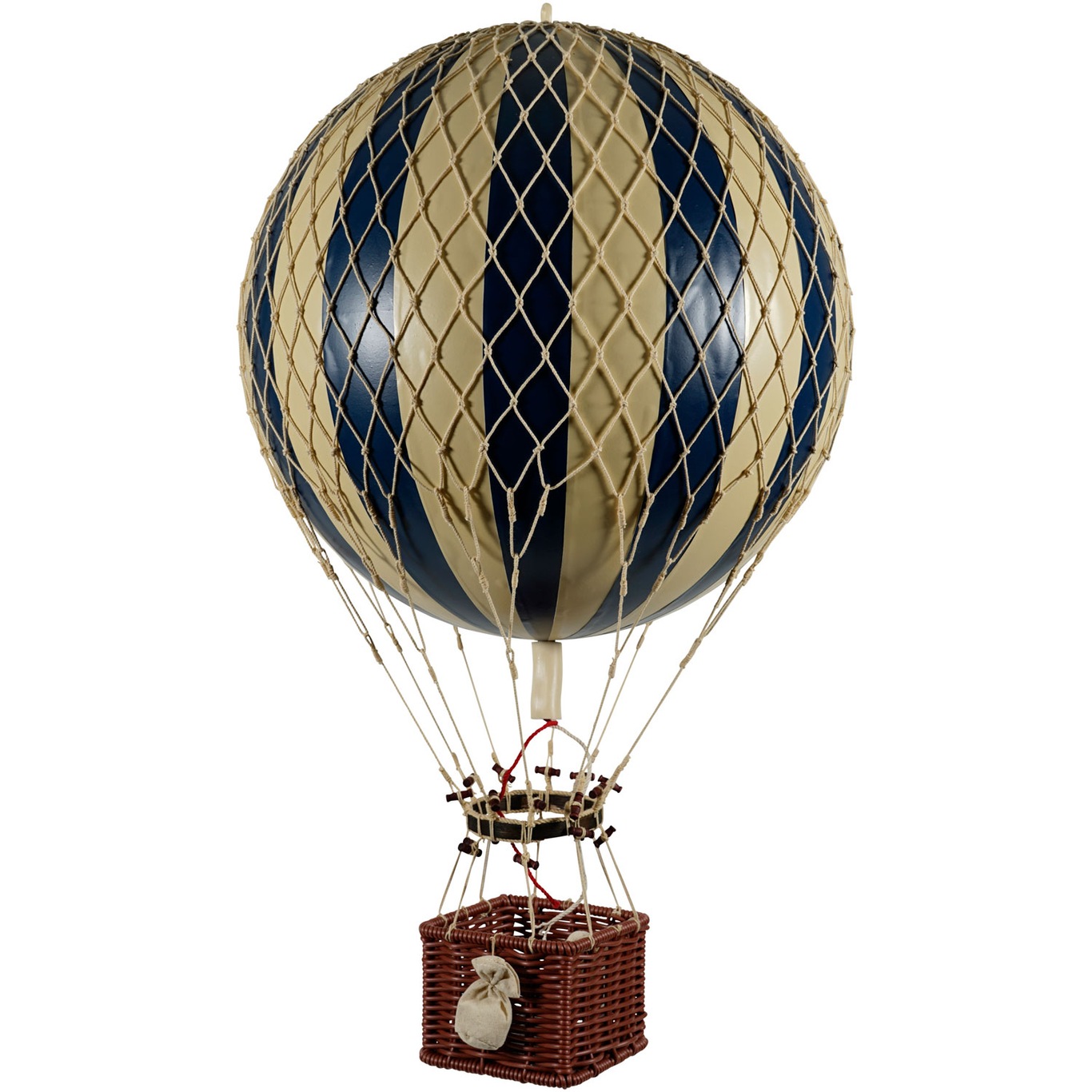 Royal Aero Luftballong 32x56 cm, Navy Blue / Ivory