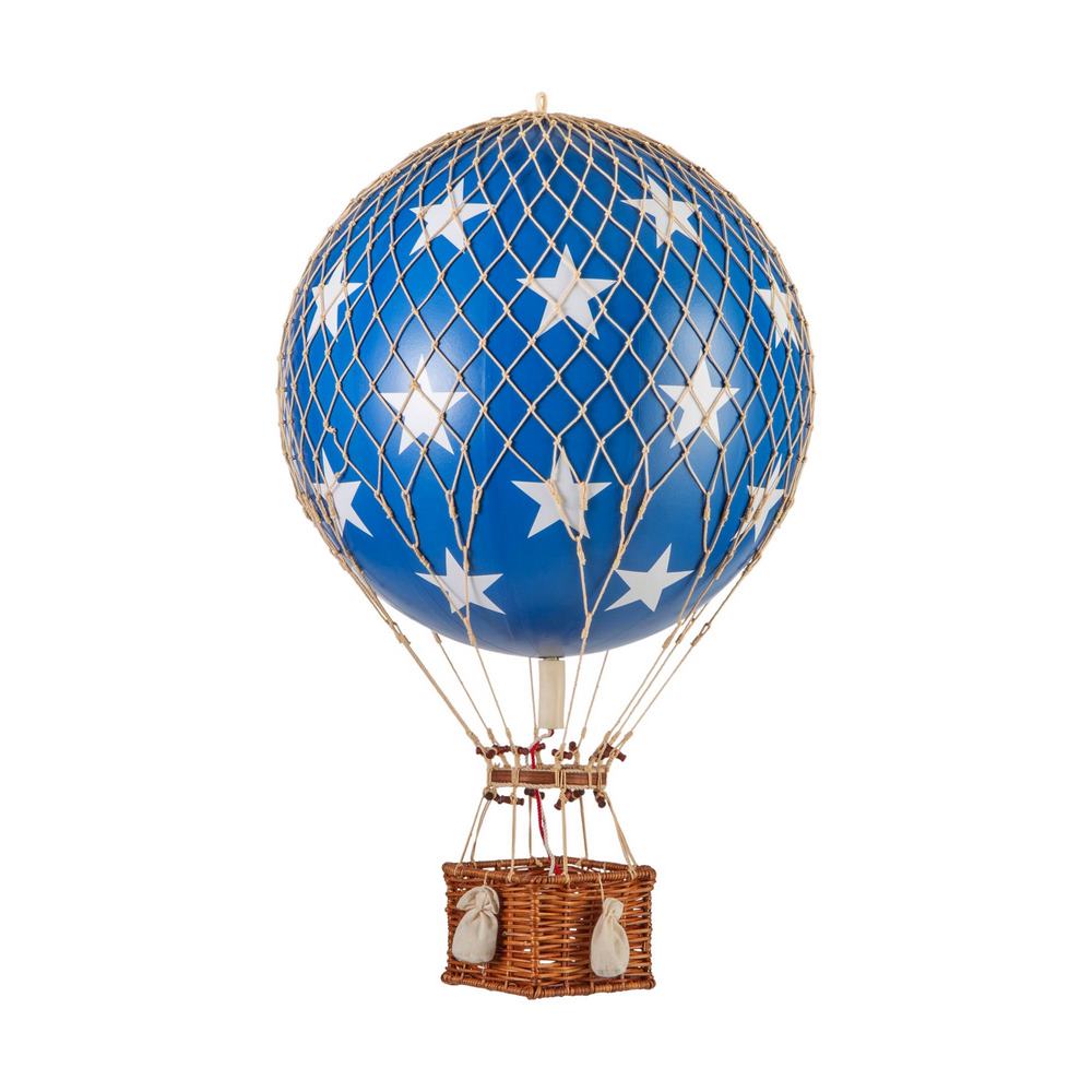 Royal Aero Luftballong 32x56 cm, Blue Stars