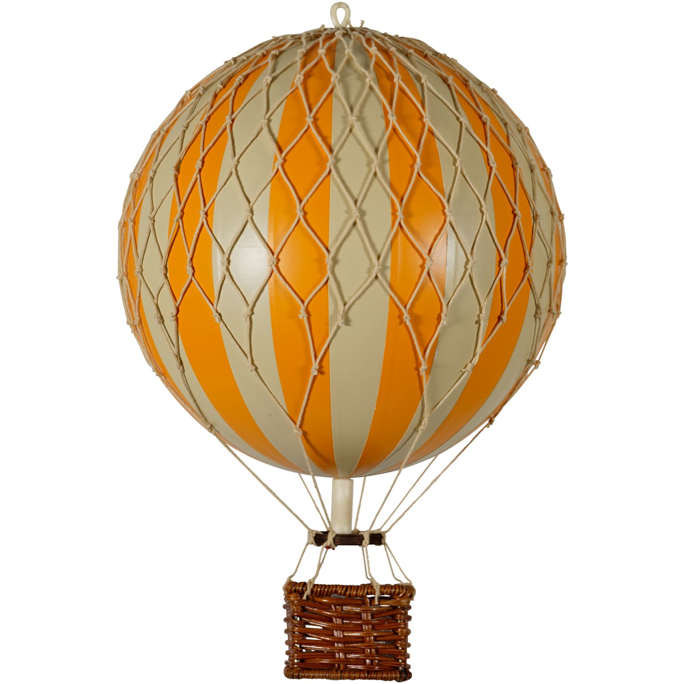 Travels Light Luftballong 18x30 cm, Oransje / Ivory