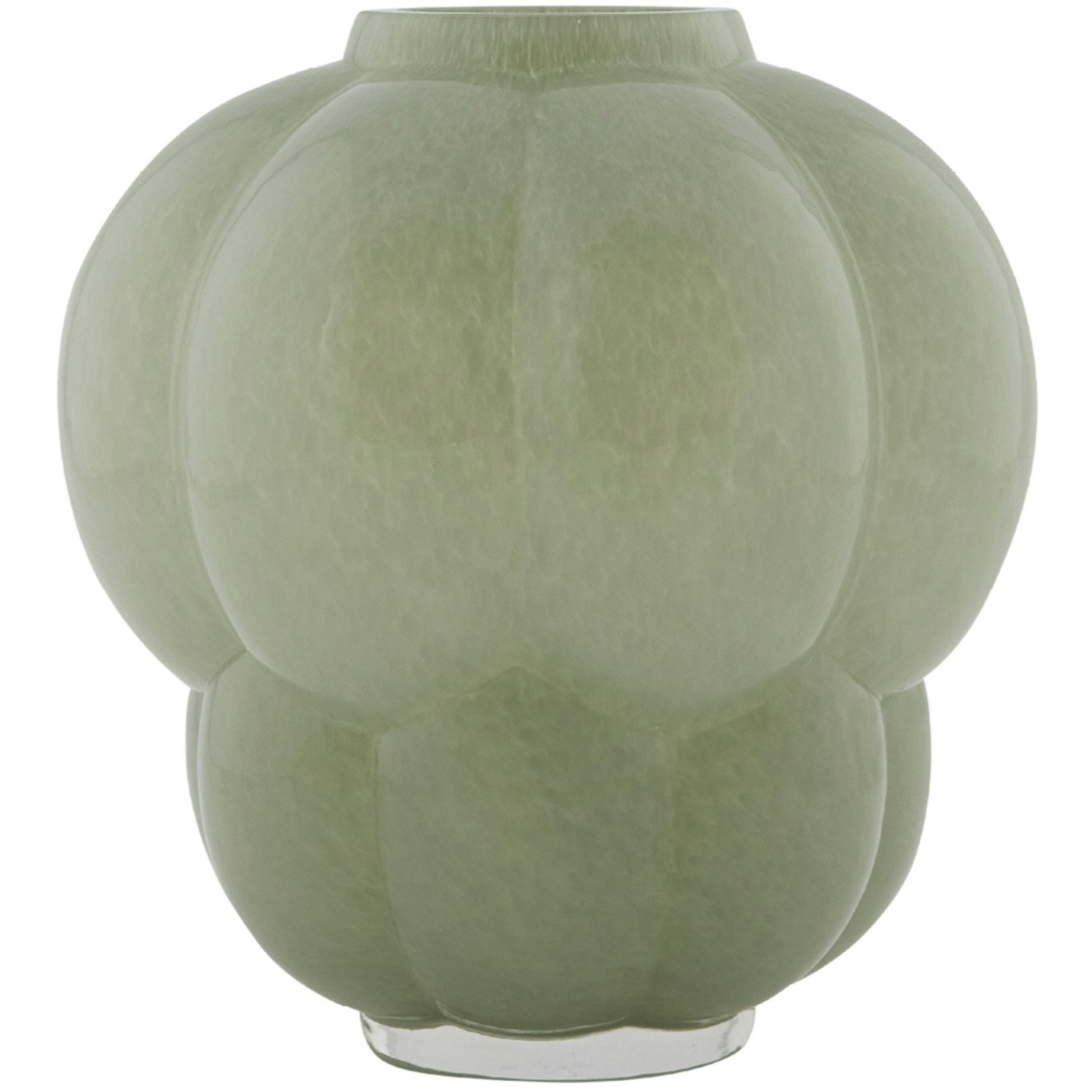 UVA glass vase Vase 35 cm, Pastellgrønn
