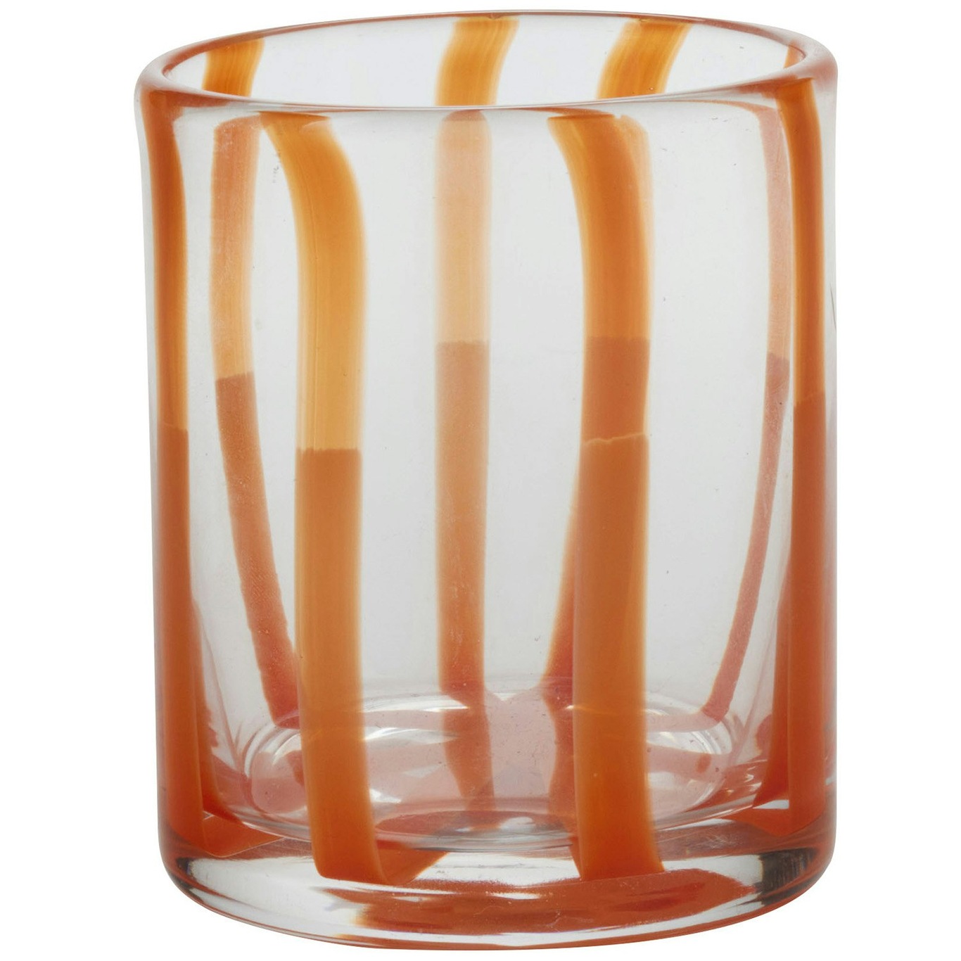 Glass 10 cm, Oransje