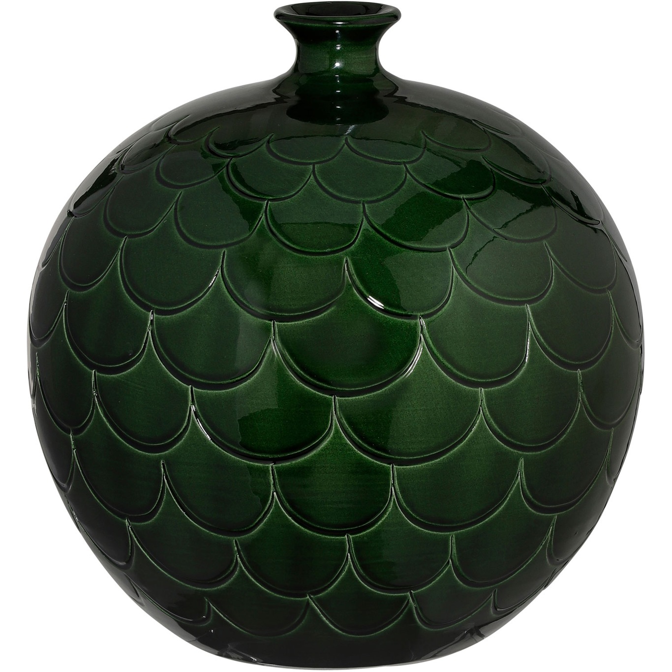 Misty Vase 28 cm, Grønn