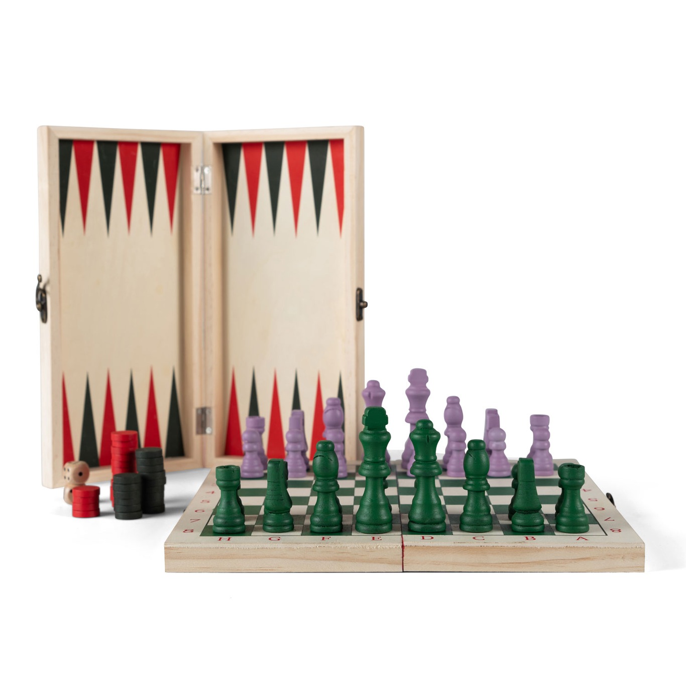 Chess/ Backgammon Beth Spill 29x29 cm