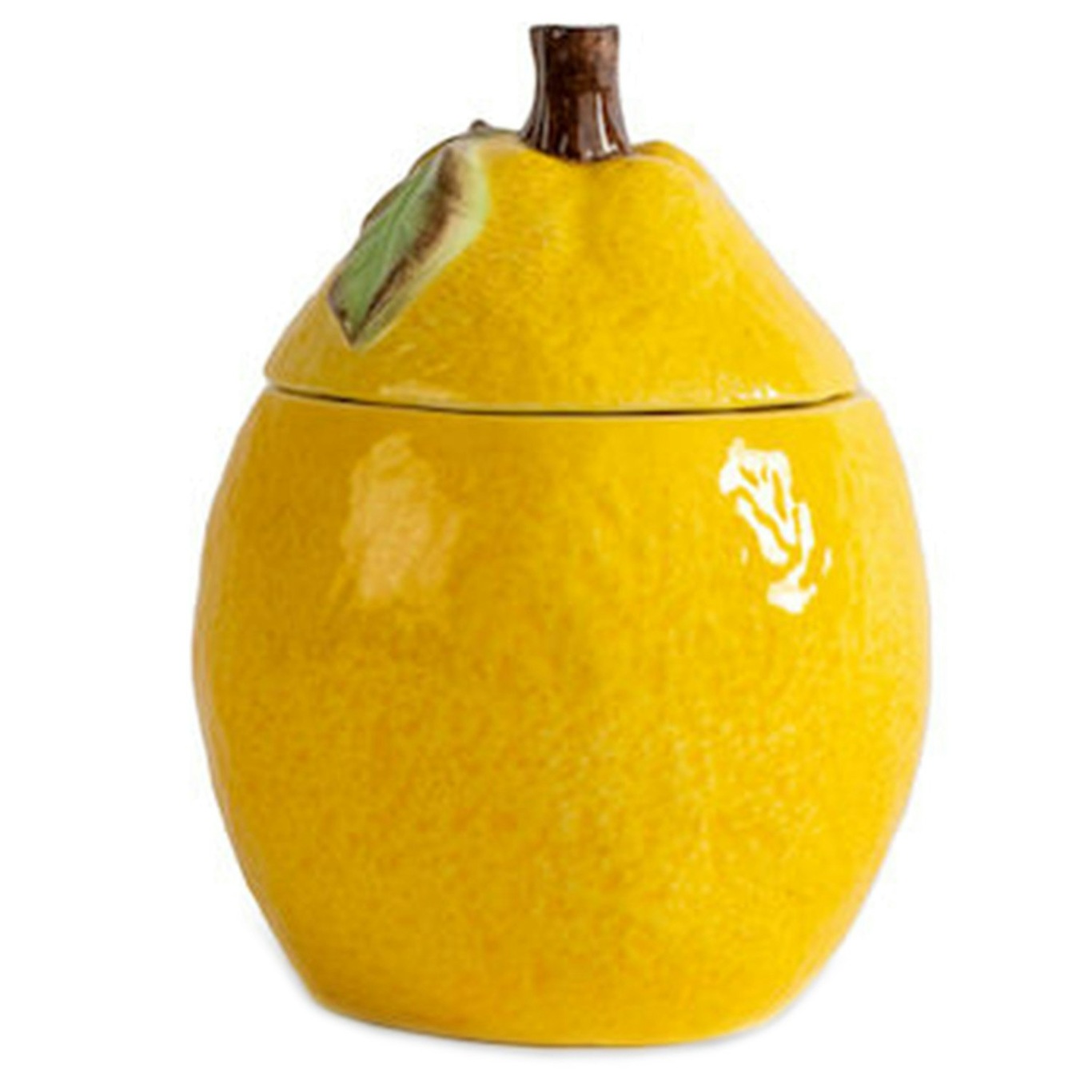 Lemon Krukke, med Lokk Gul