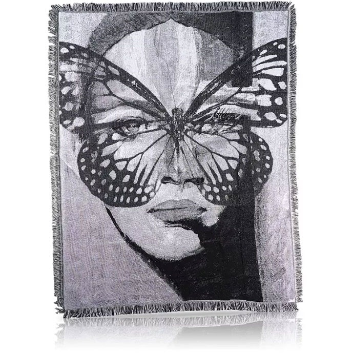 Secret Butterfly Teppe, 130x160 cm