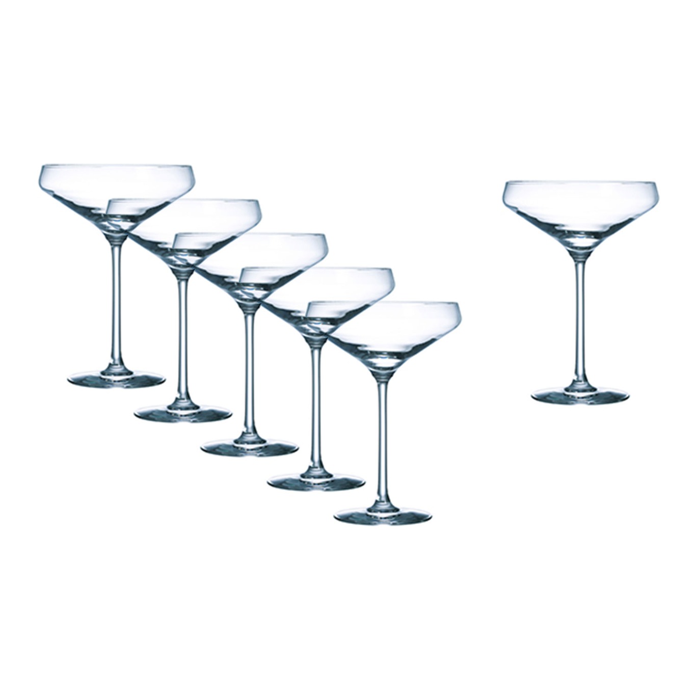 Open Up Champagneglass 30 cl, 6-pk