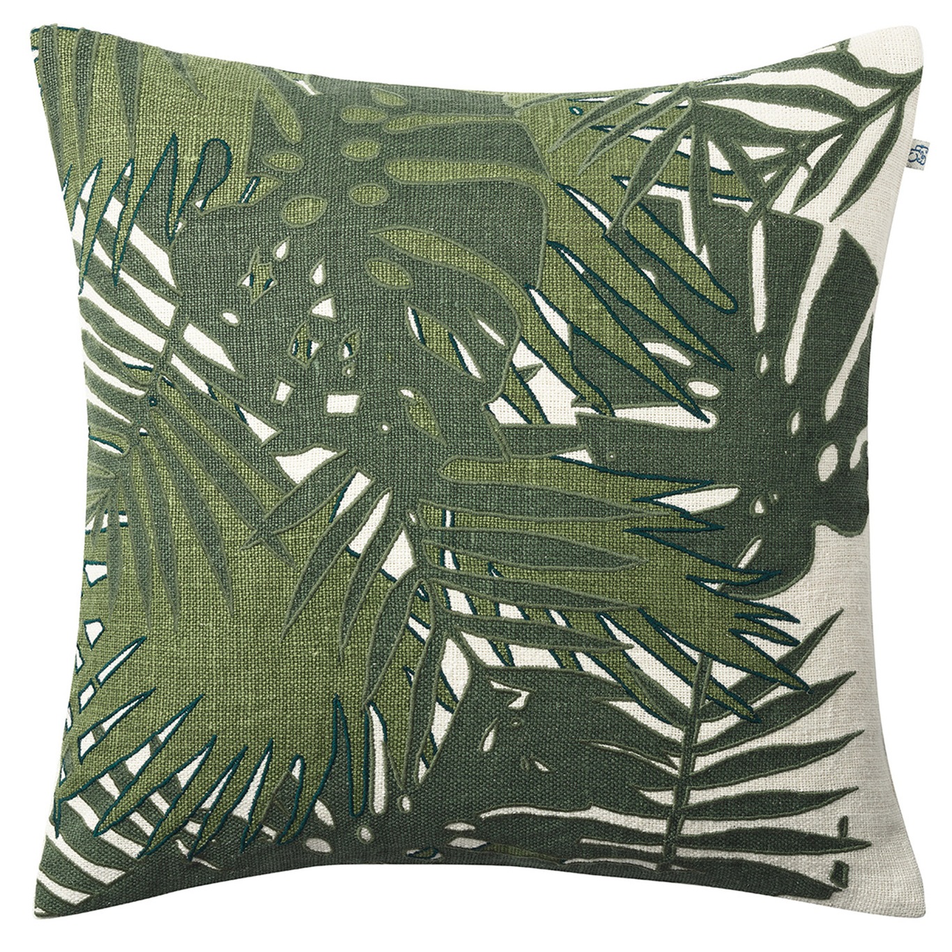 Palm Putetrekk 50x50 cm, Green/Cactus Green