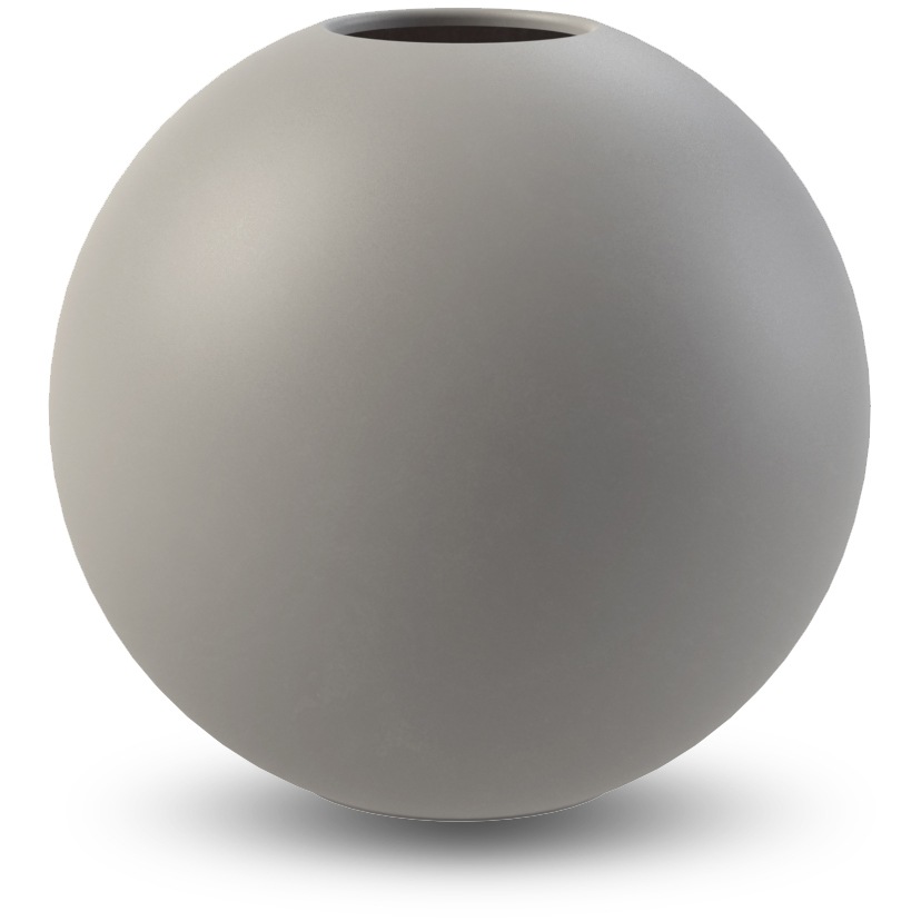 Ball Vase 10 cm, Grå