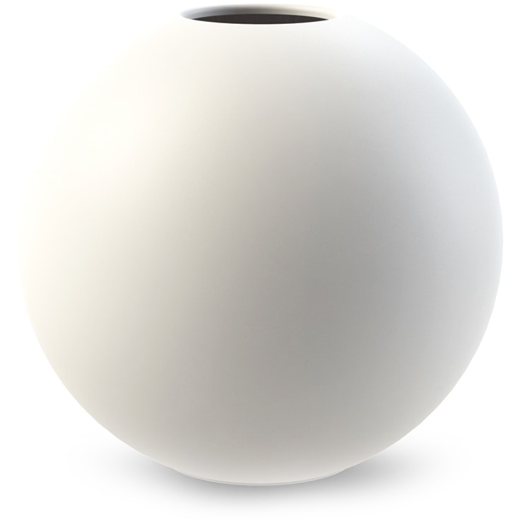 Ball Vase 30 cm, Hvit