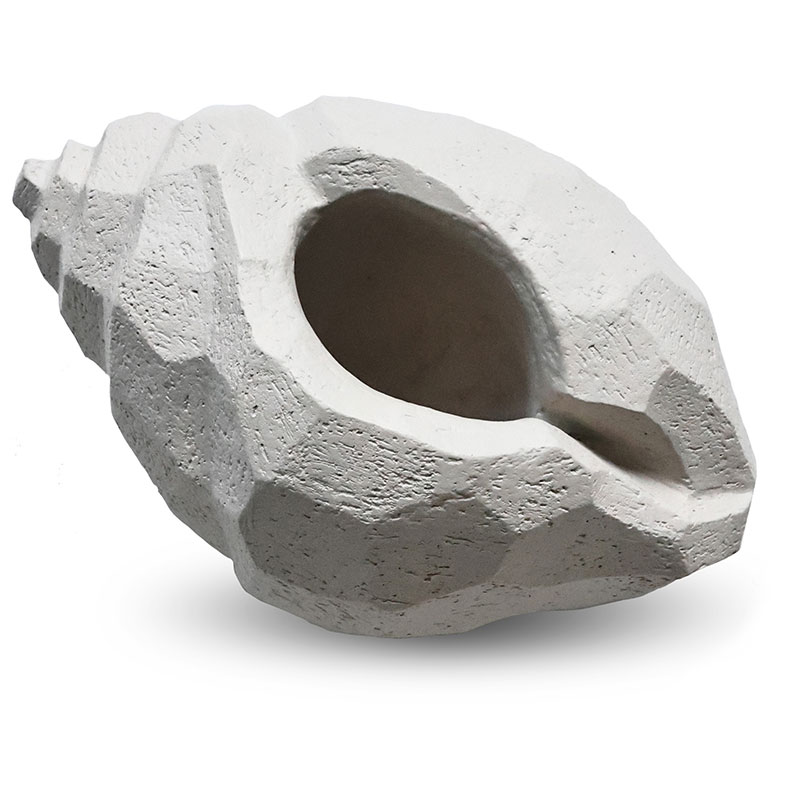 The Pear Shell Skulptur 16 cm, Kalkstein
