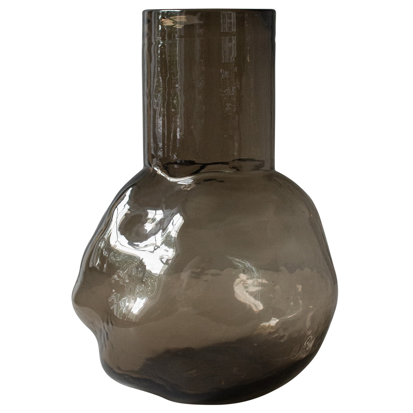 BUNCH Vase 30 cm, brown