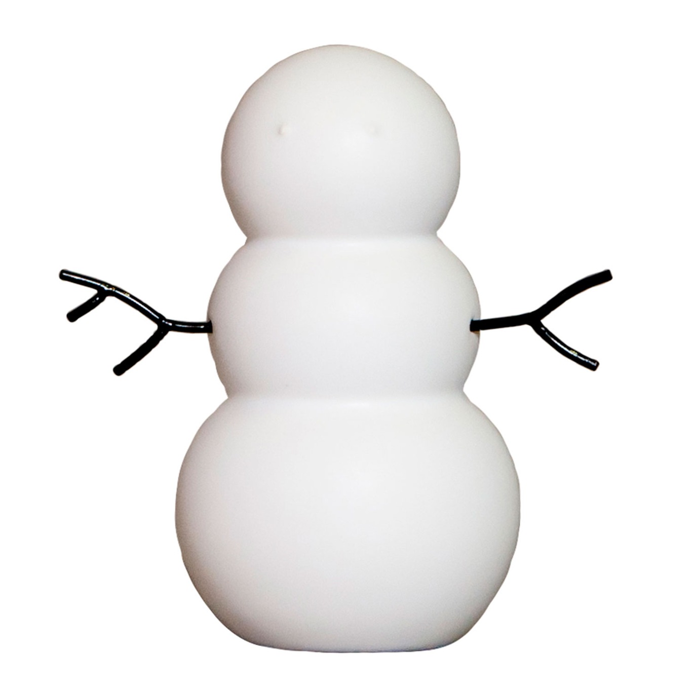 Snømann Stor, Hvit
