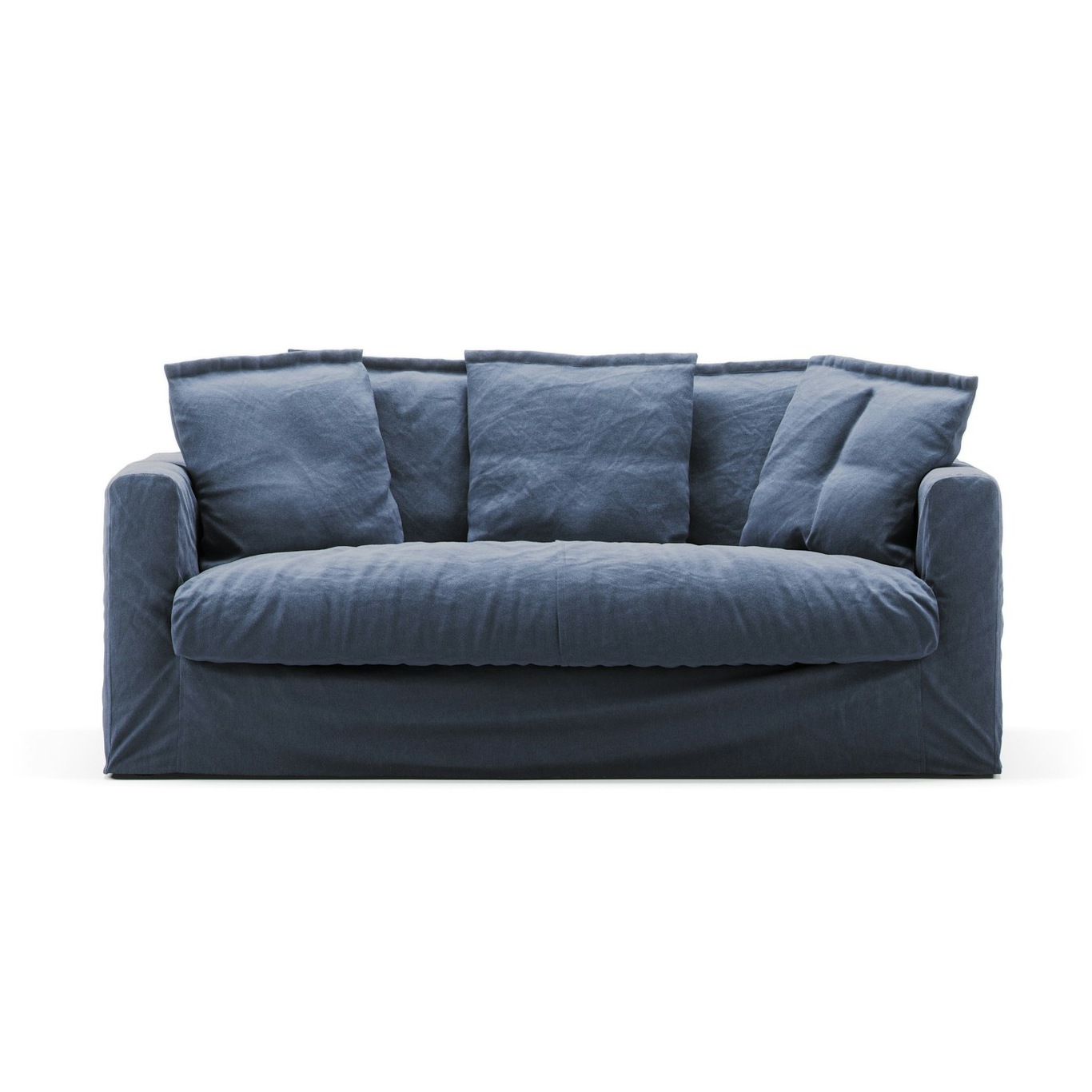 Le Grand Air Sofa 2-Seater Cotton 2-Seter Sofa Bomull, Mørkeblå