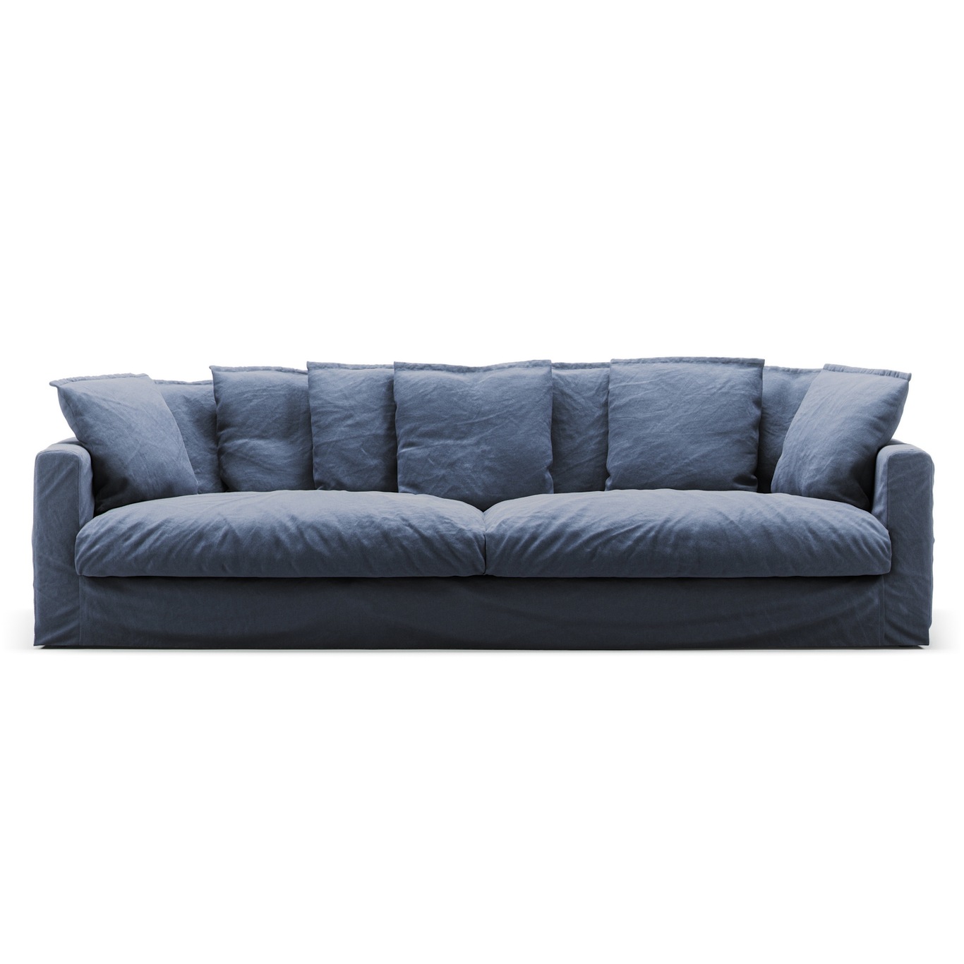 Le Grand Air XL Sofa 4-seters Bomull, Mørkeblå