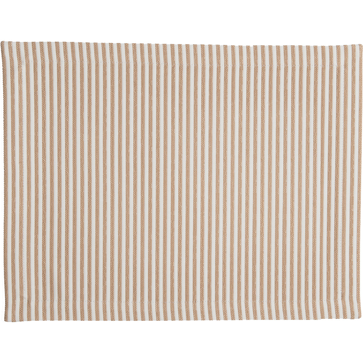 Narrow Stripe Spisebrikke 35x45 cm, Beige