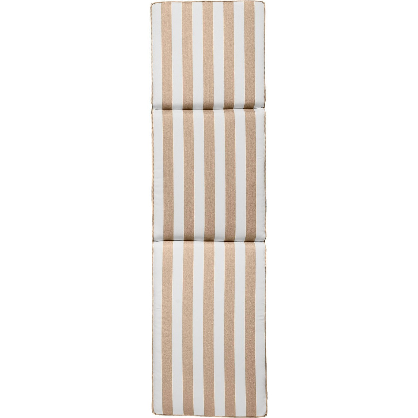 Wide Stripe Solstolpute 50x186 cm, Beige