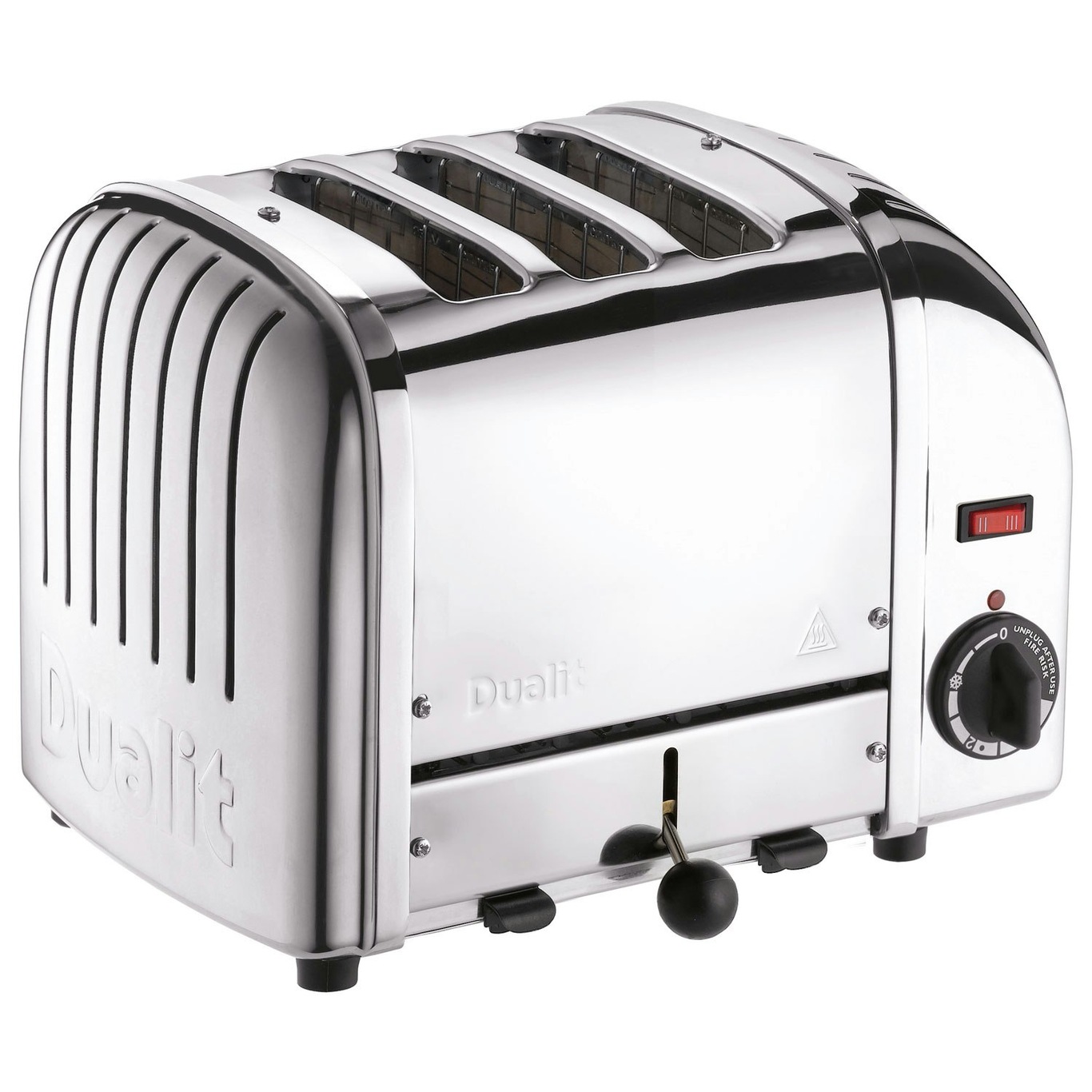 Classic Toaster 3 Slices + Warming Rack, Stainless Steel