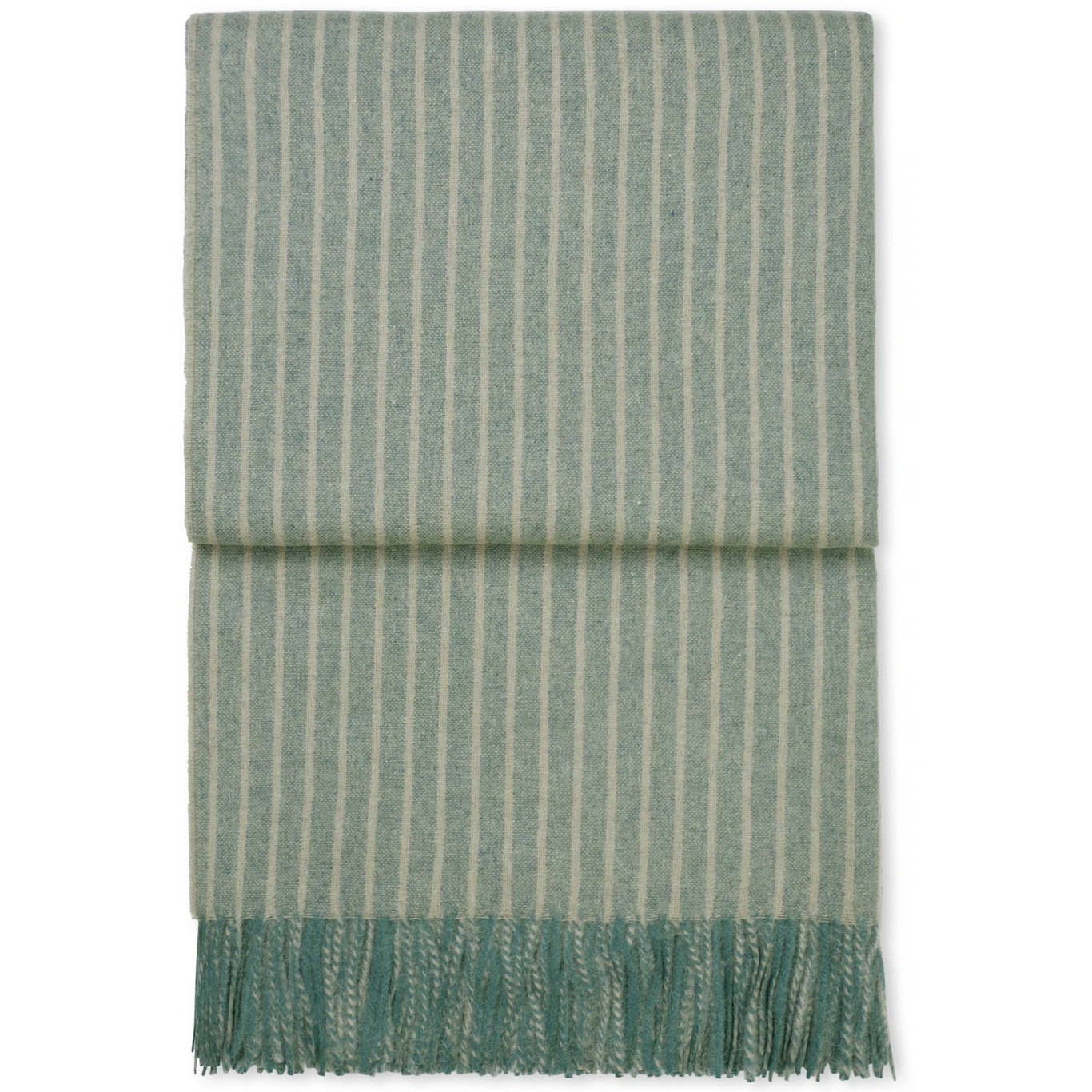 Stripes Pledd 130x200 cm, Grønn