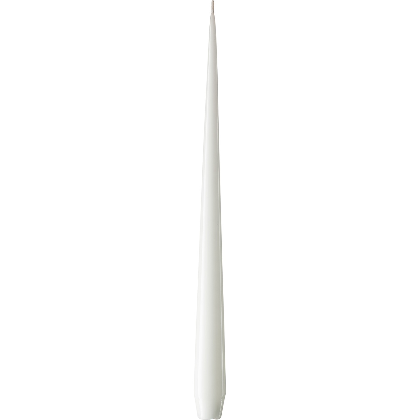 Taper Candles Lacquer 32 cm 12-pack, Pure White