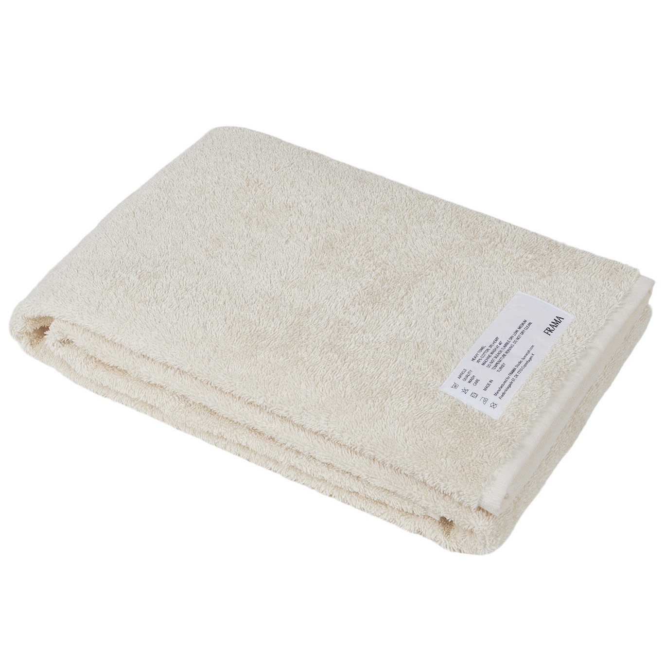 Heavy Towel Badehåndkle 70x140 cm, Benhvit