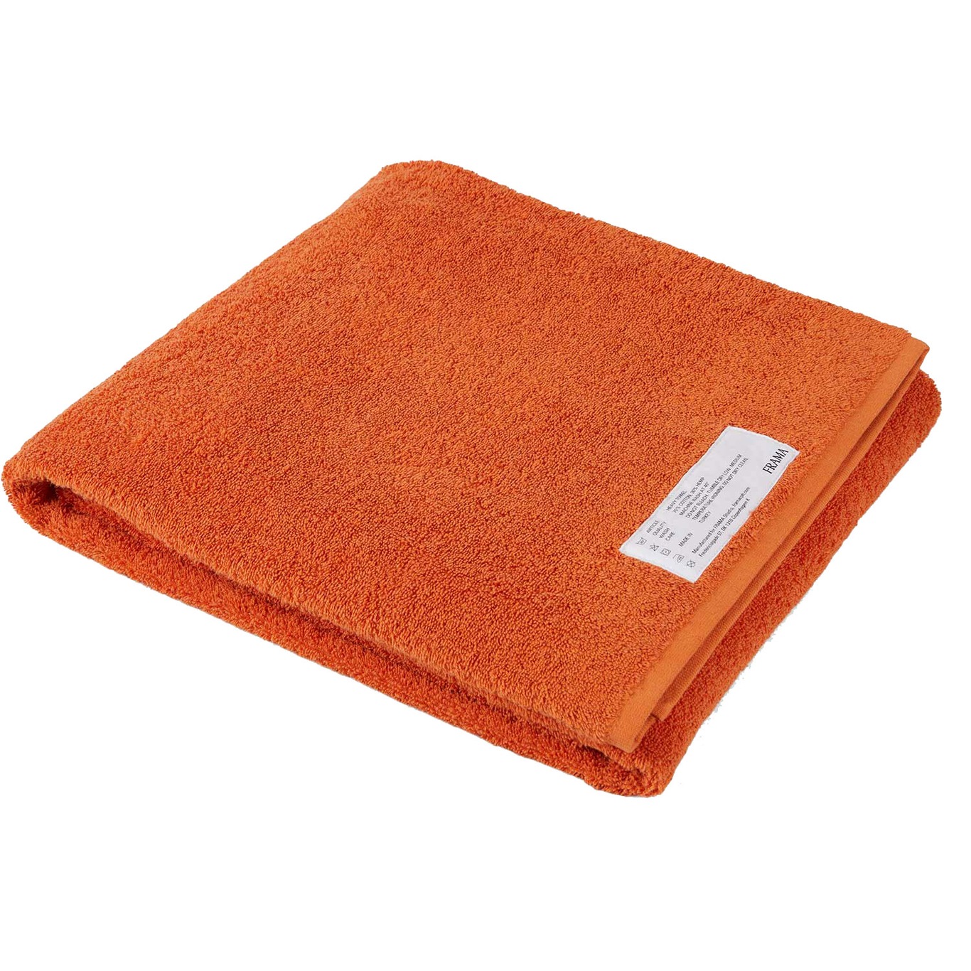 Heavy Towel Badelaken 100x150 cm, Burnt Orange