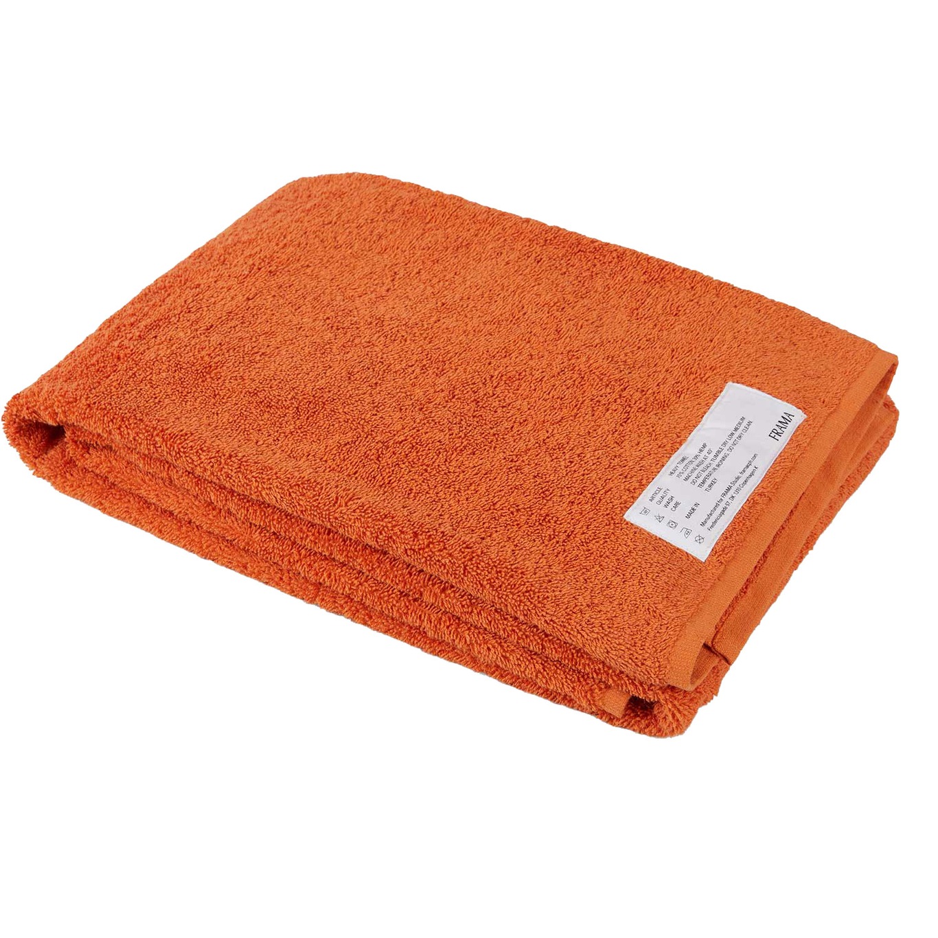 Heavy Towel Badehåndkle 70x140 cm, Burnt Orange