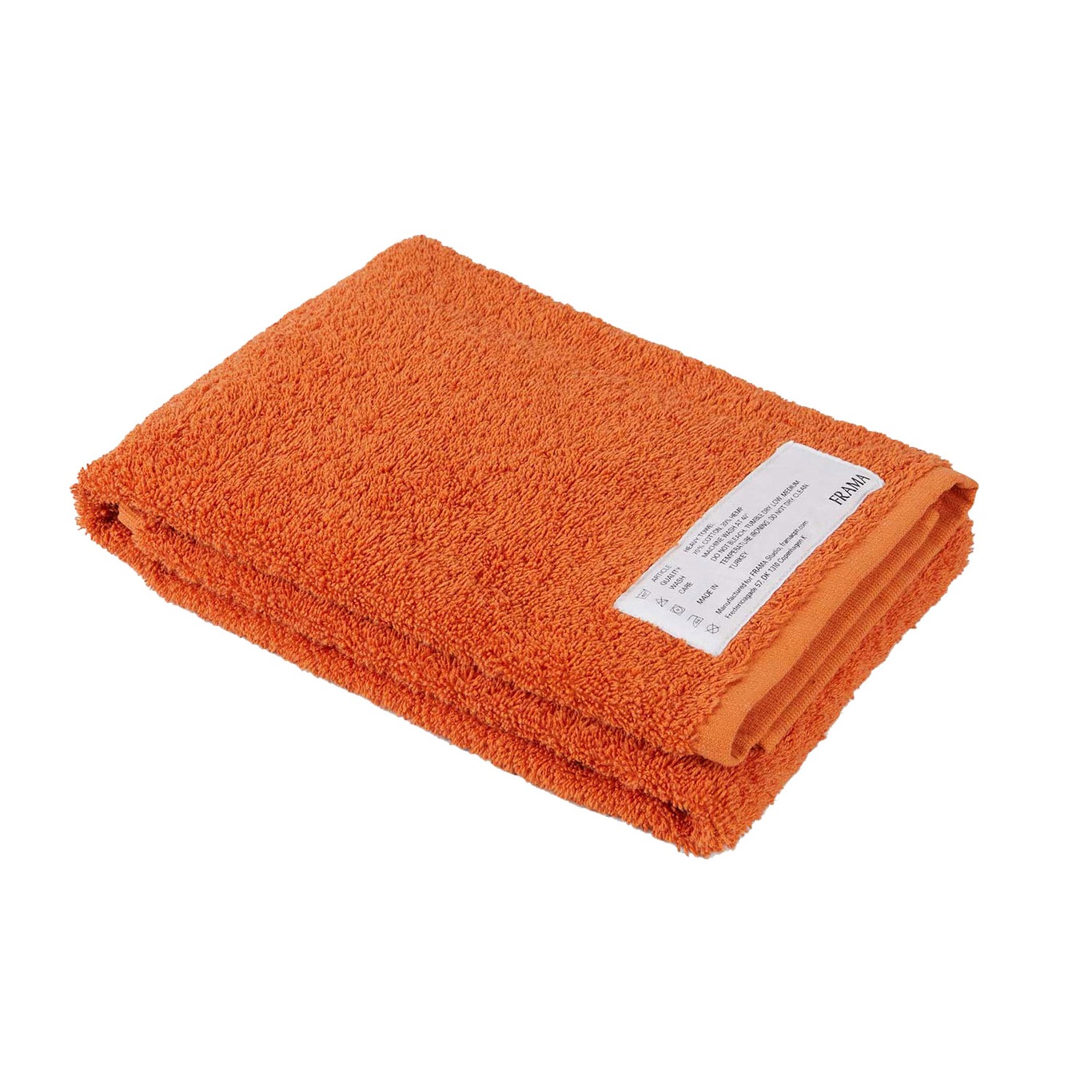 Heavy Towel Håndkle 50x80 cm, Burnt Orange