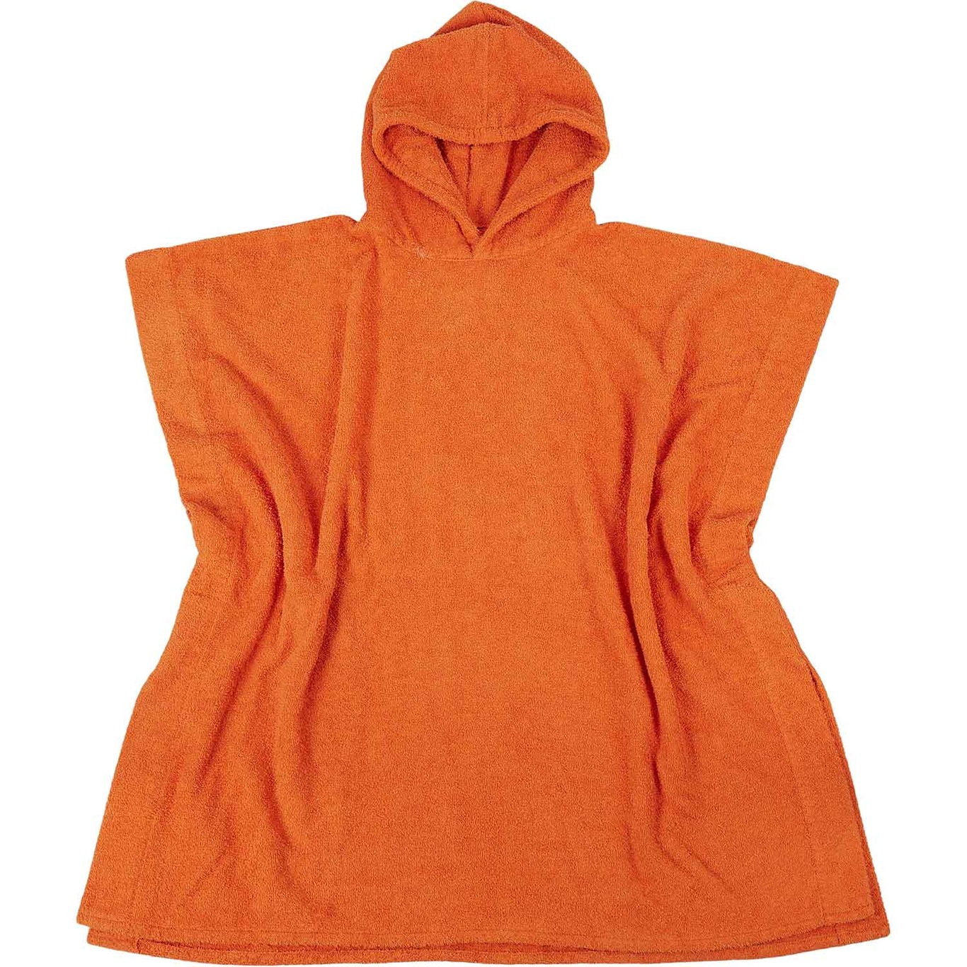 Heavy Towel Poncho Onesize, Burnt Orange