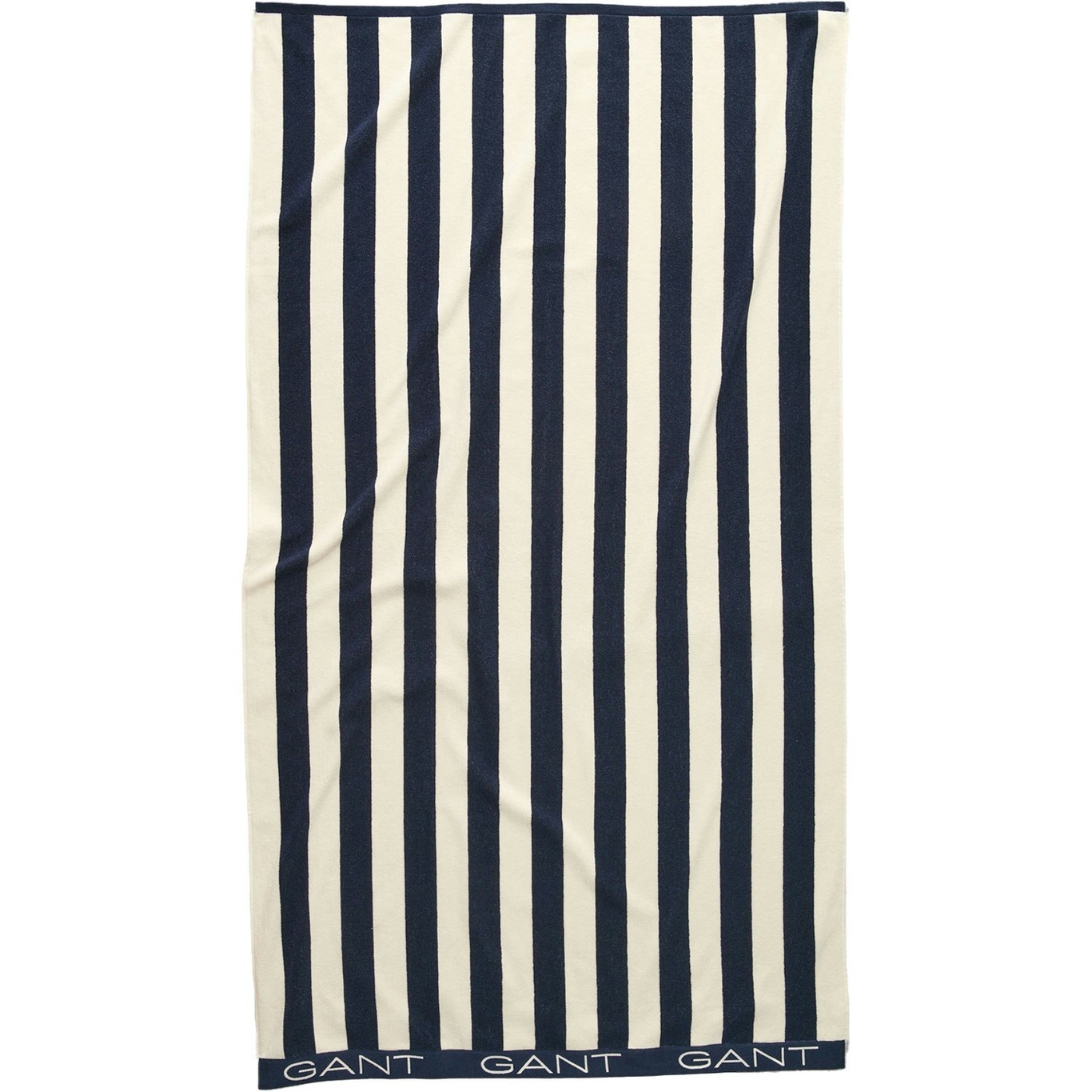 Block Stripe Strandhåndkle 100x180 cm, Evening Blue