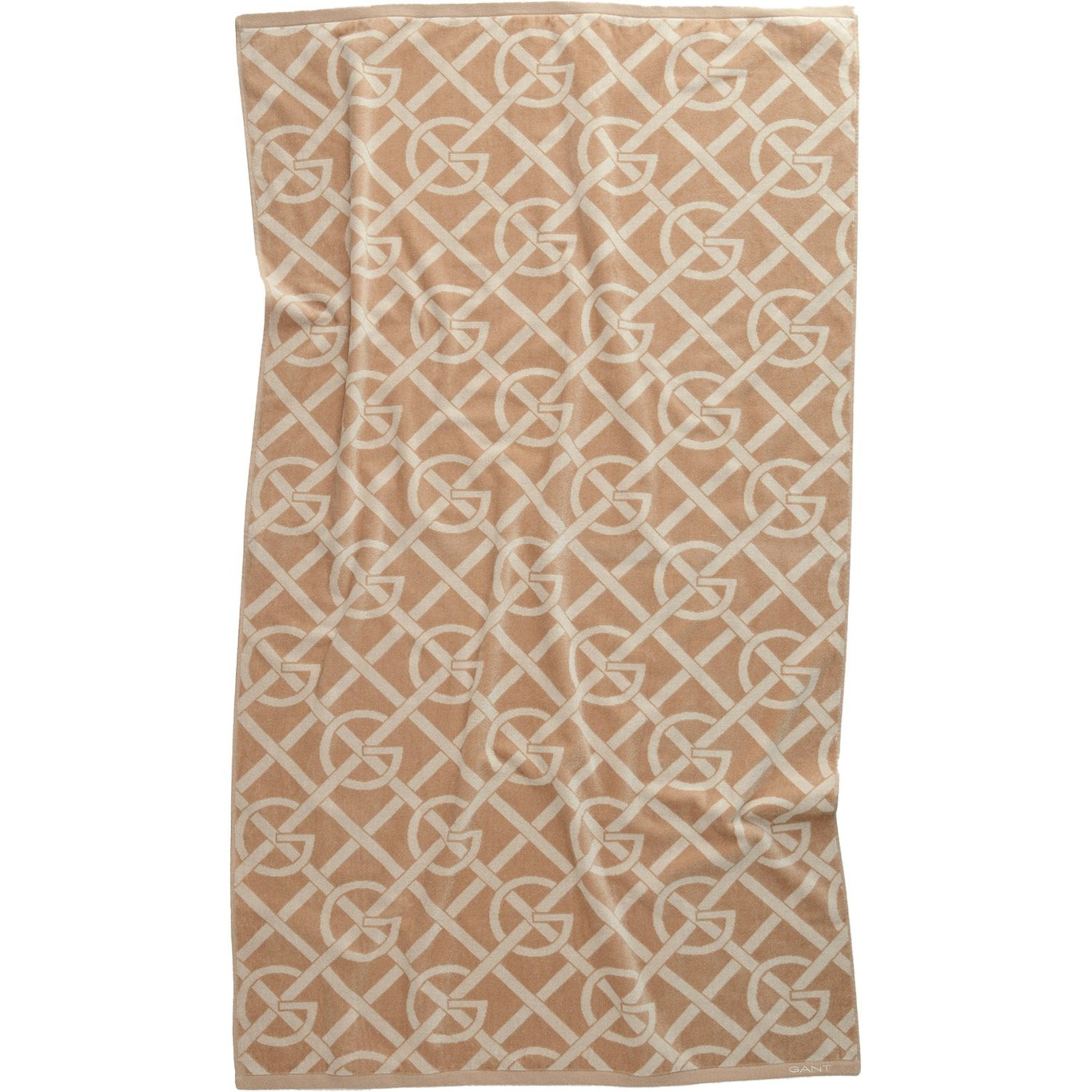 G-Pattern Strandhåndkle 100x180 cm, Dry Sand