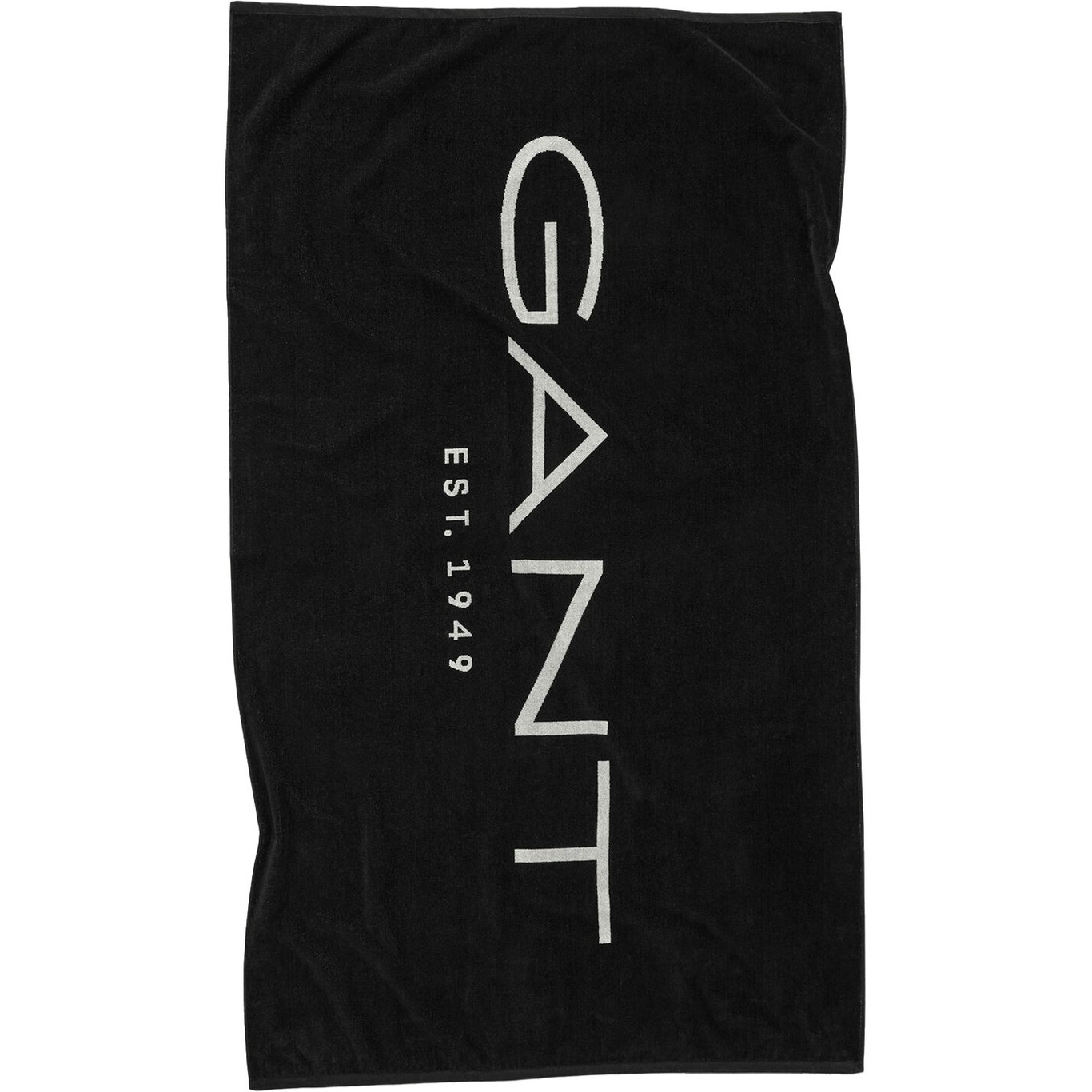 Gant Est. 1949 Strandhåndkle 100x180 cm, Black