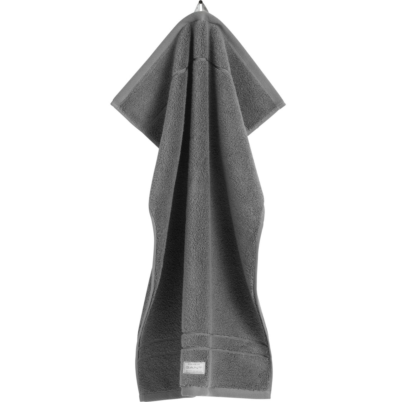 Organic Premium Håndkle 30x50 cm, Anchor Grey