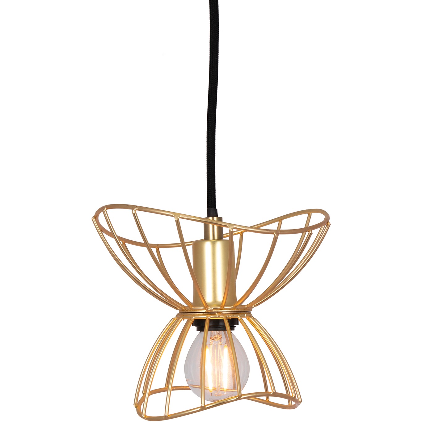 Ray 16 Pendel, Brushed brass