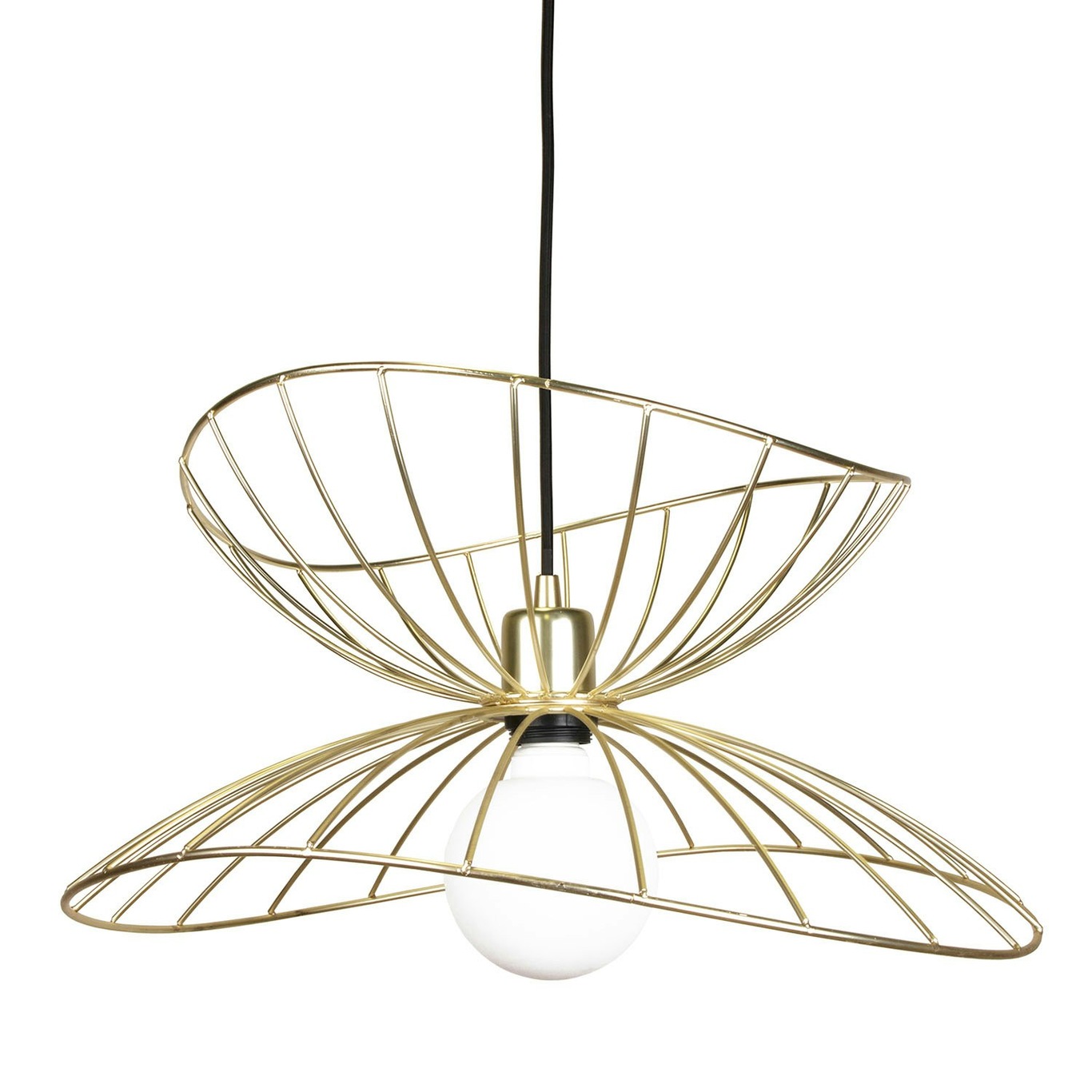 Ray 45 Pendel, Brushed Brass
