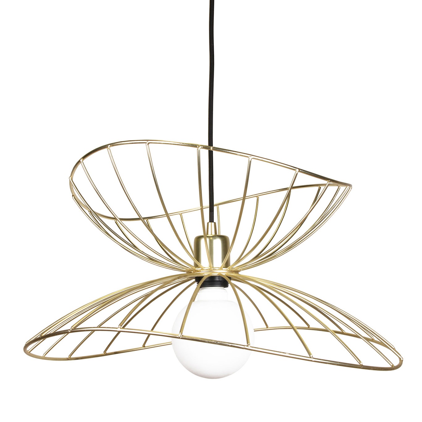 Ray 45 Pendel, Brushed Brass