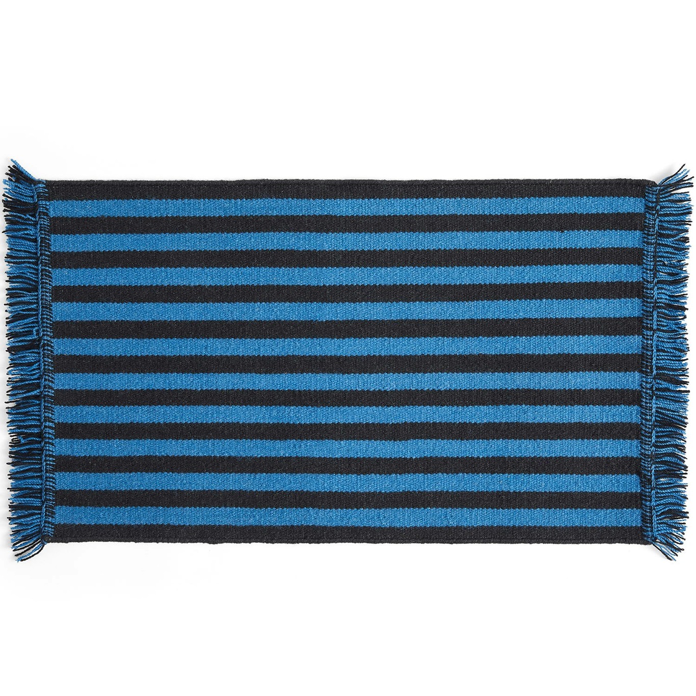 Stripes and Stripes Teppe 52x95 cm, Blå