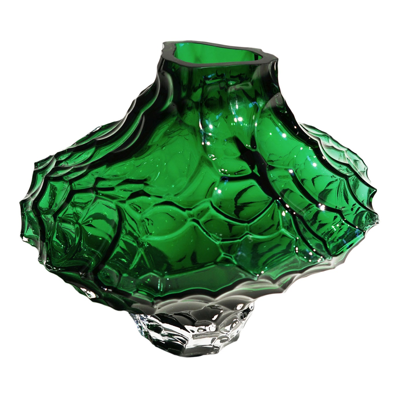 Canyon Vase 23 cm, Grønn