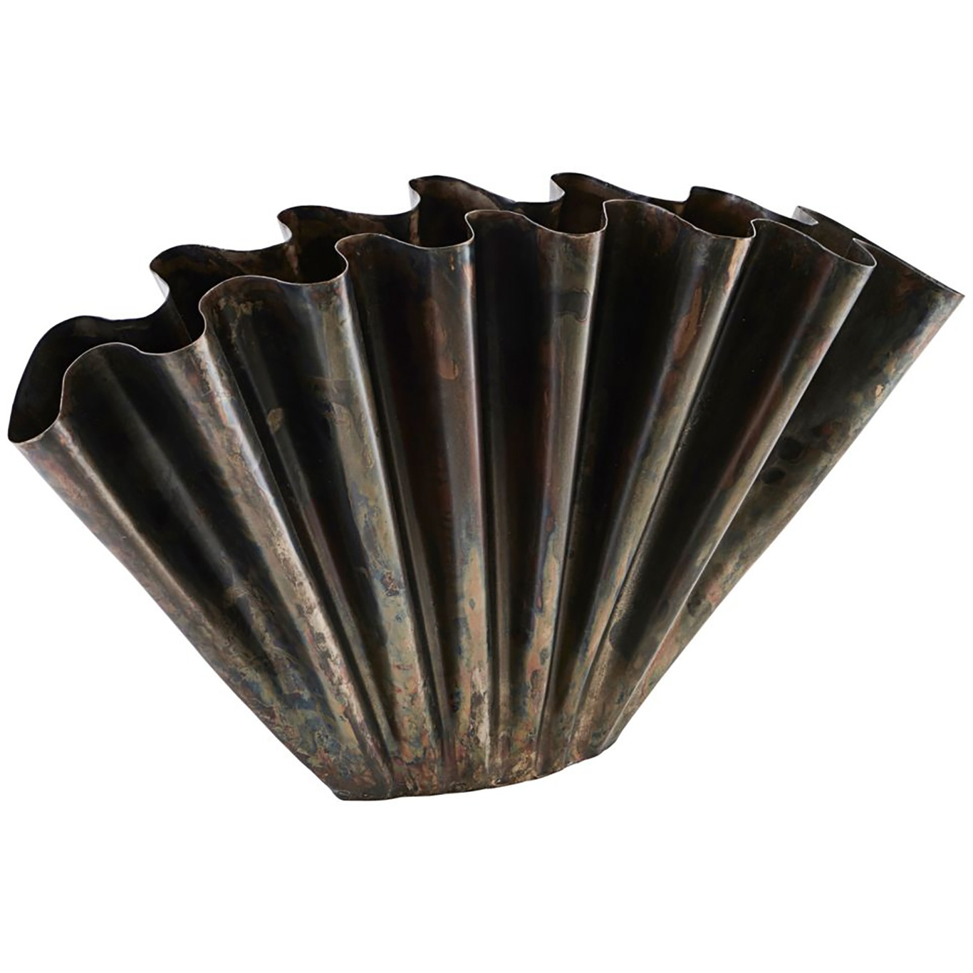 Flood Vase 30 cm, Antique Brown