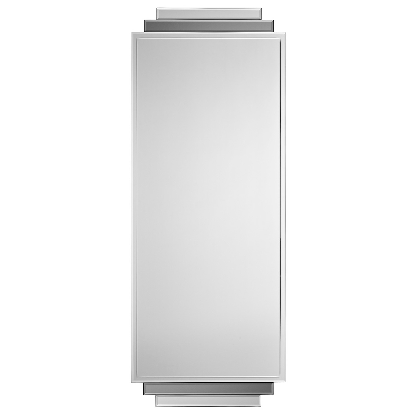 Deco Mirror 50x130 cm, Grey