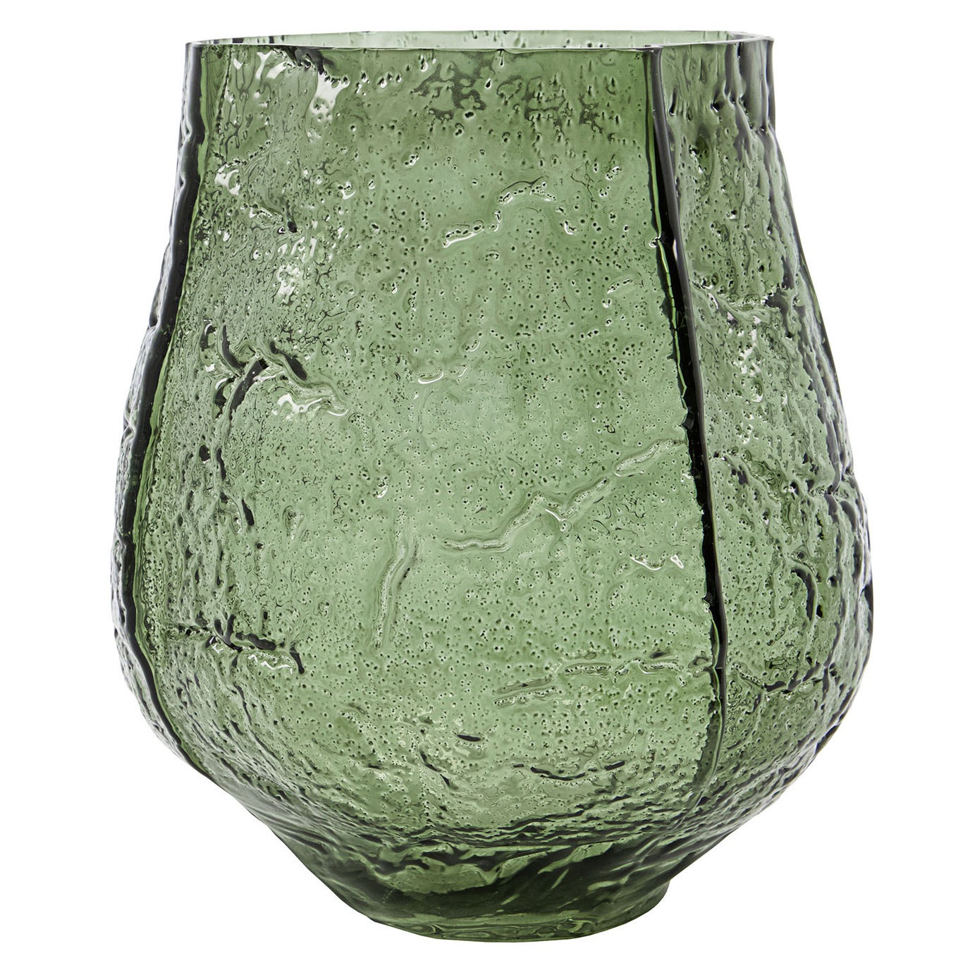 Moun Vase 22 cm, Dark Green