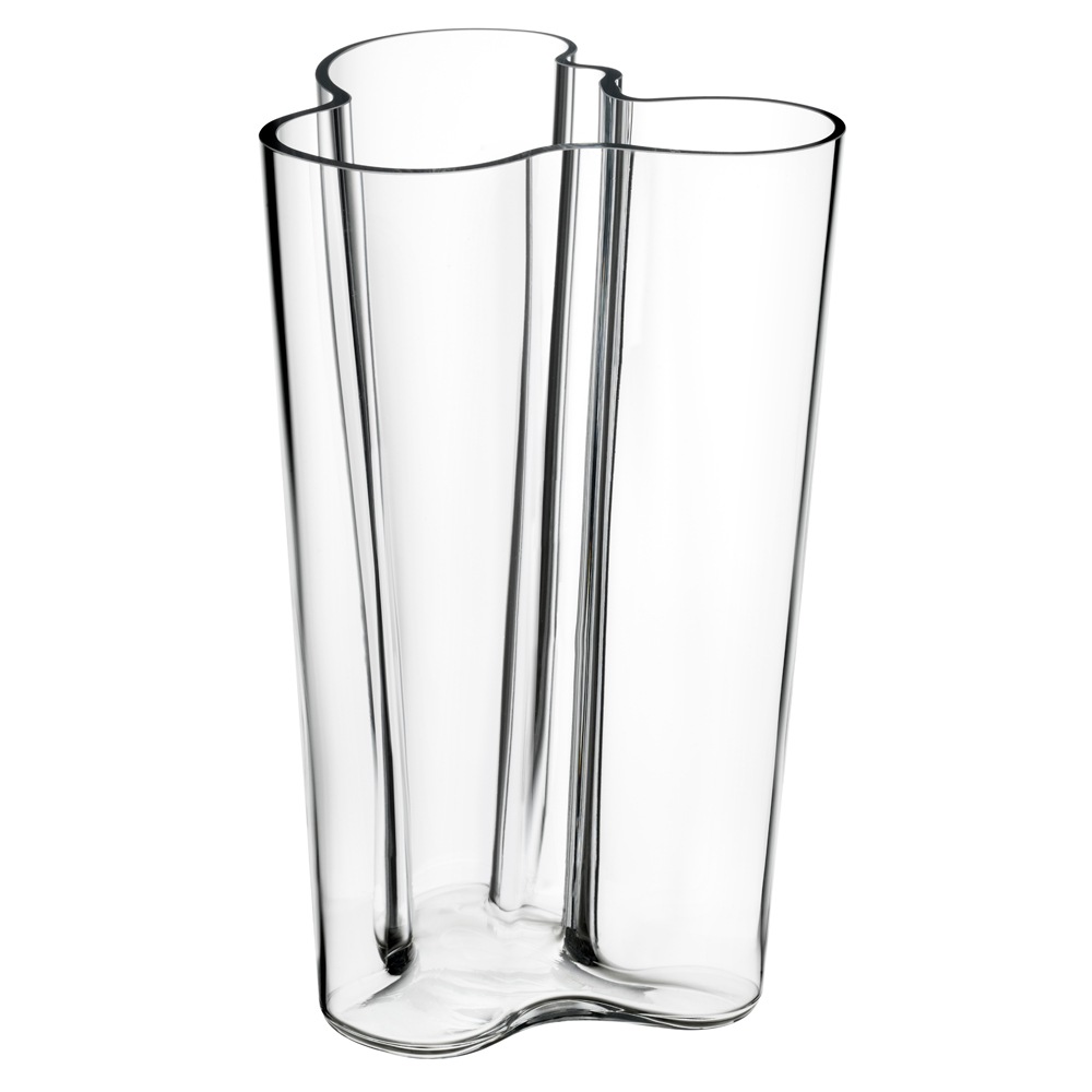 Alvar Aalto Vase 25,1 cm, Klar