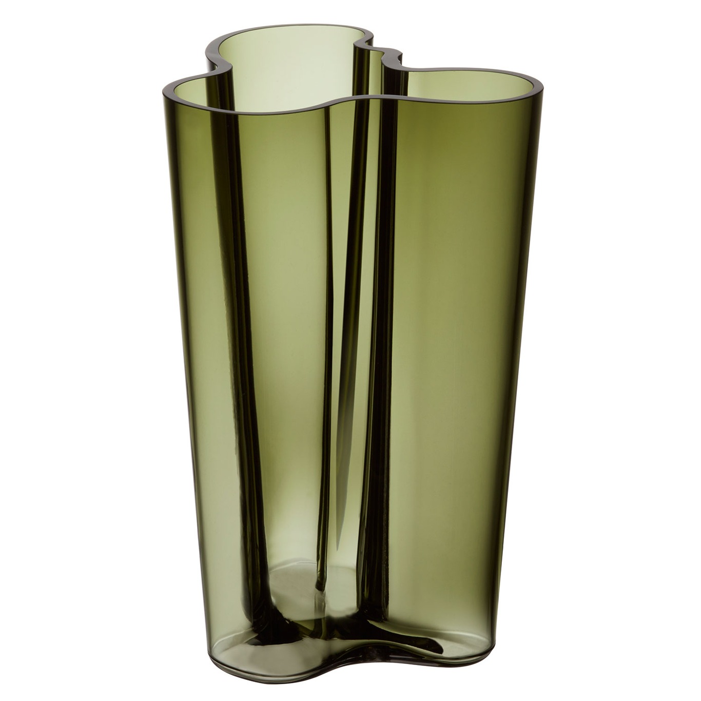 Alvar Aalto Vase 25,1 cm, Mosegrønn