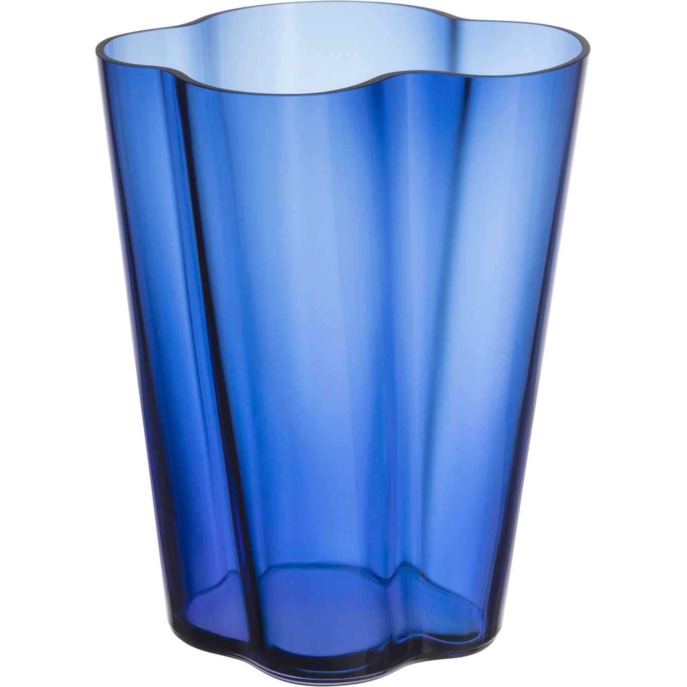 Alvar Aalto Vase 27 cm, Ultramarin Blue