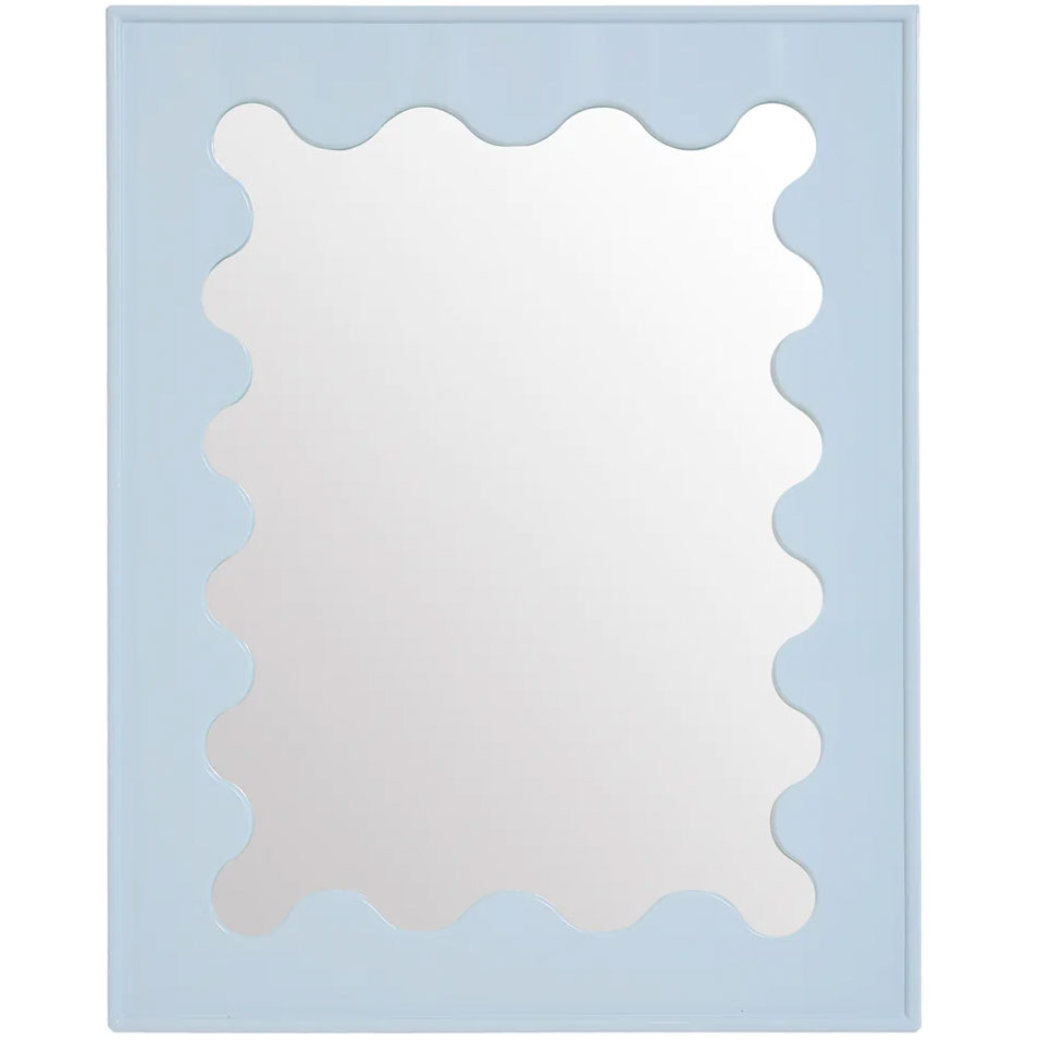 Ripple Lacquer Speil, Blå