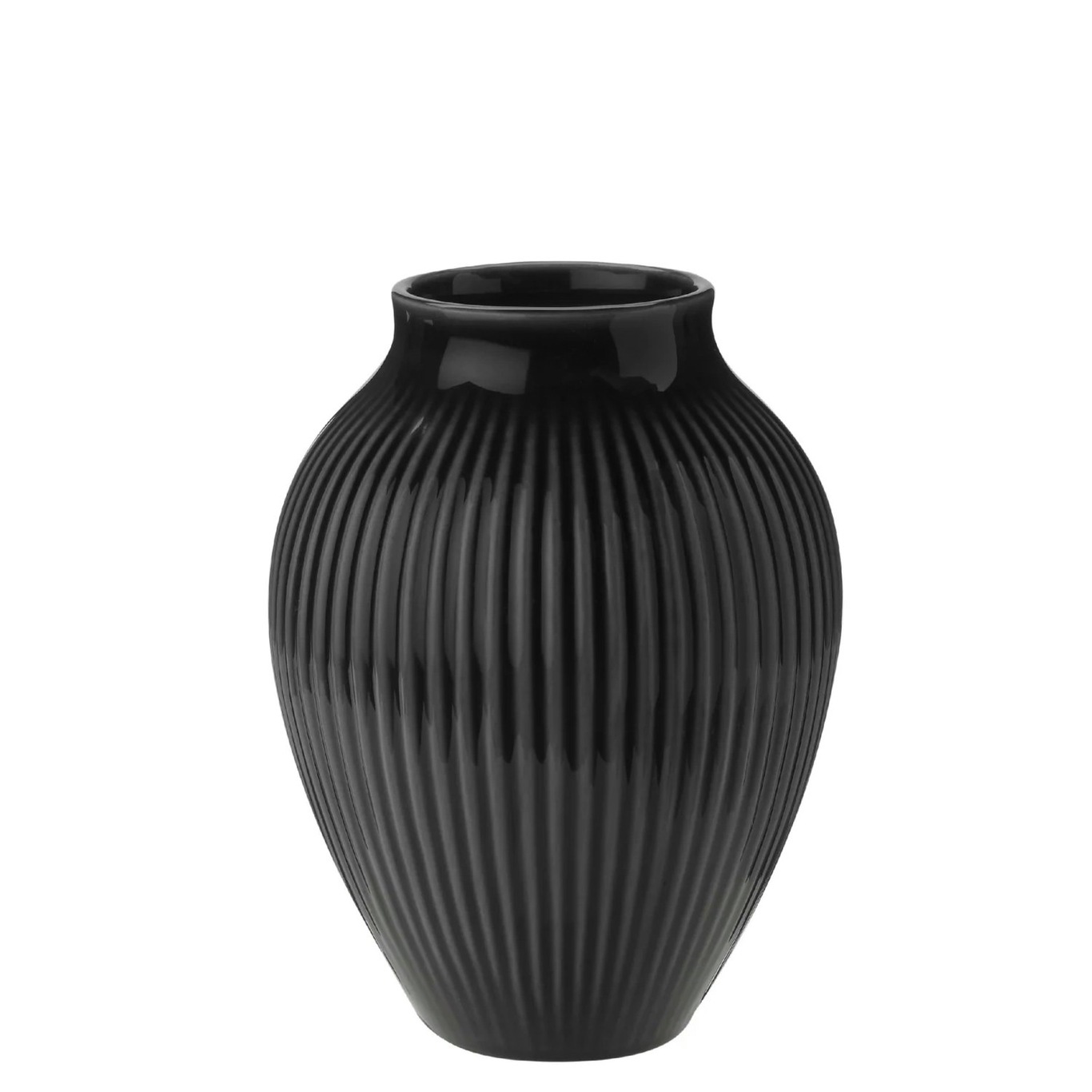 Vase Profilert 12,5 cm, Svart